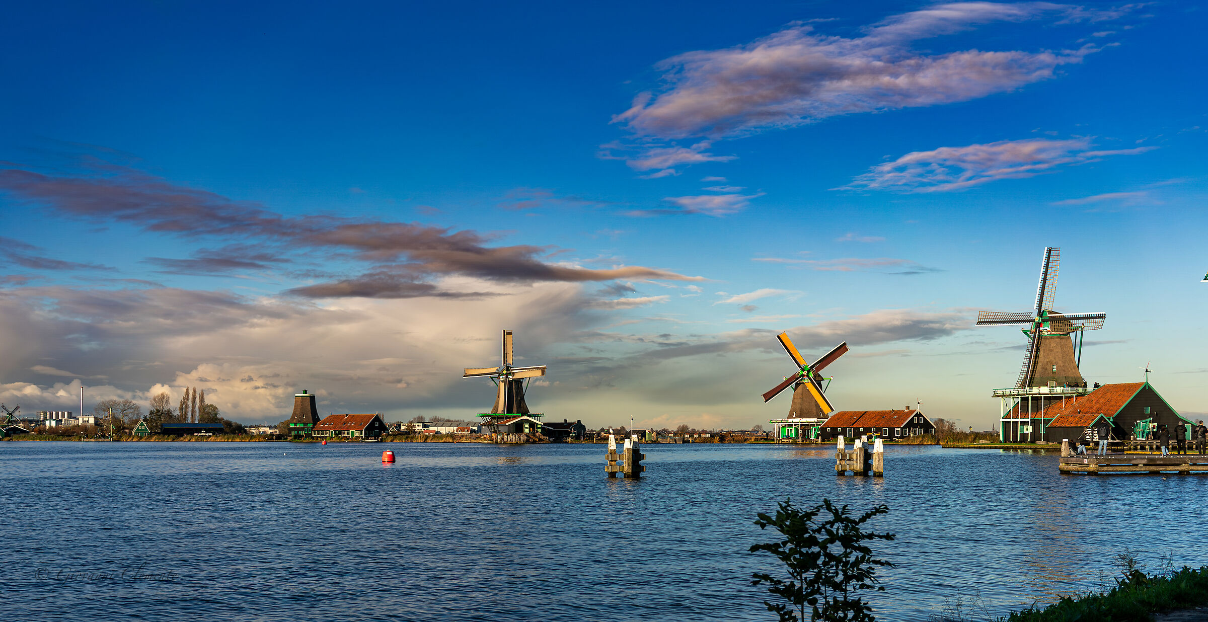 The mills of Zaanse Schans...
