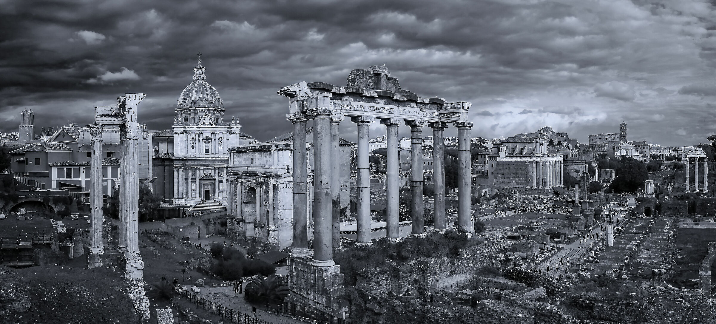 The Roman Forum...