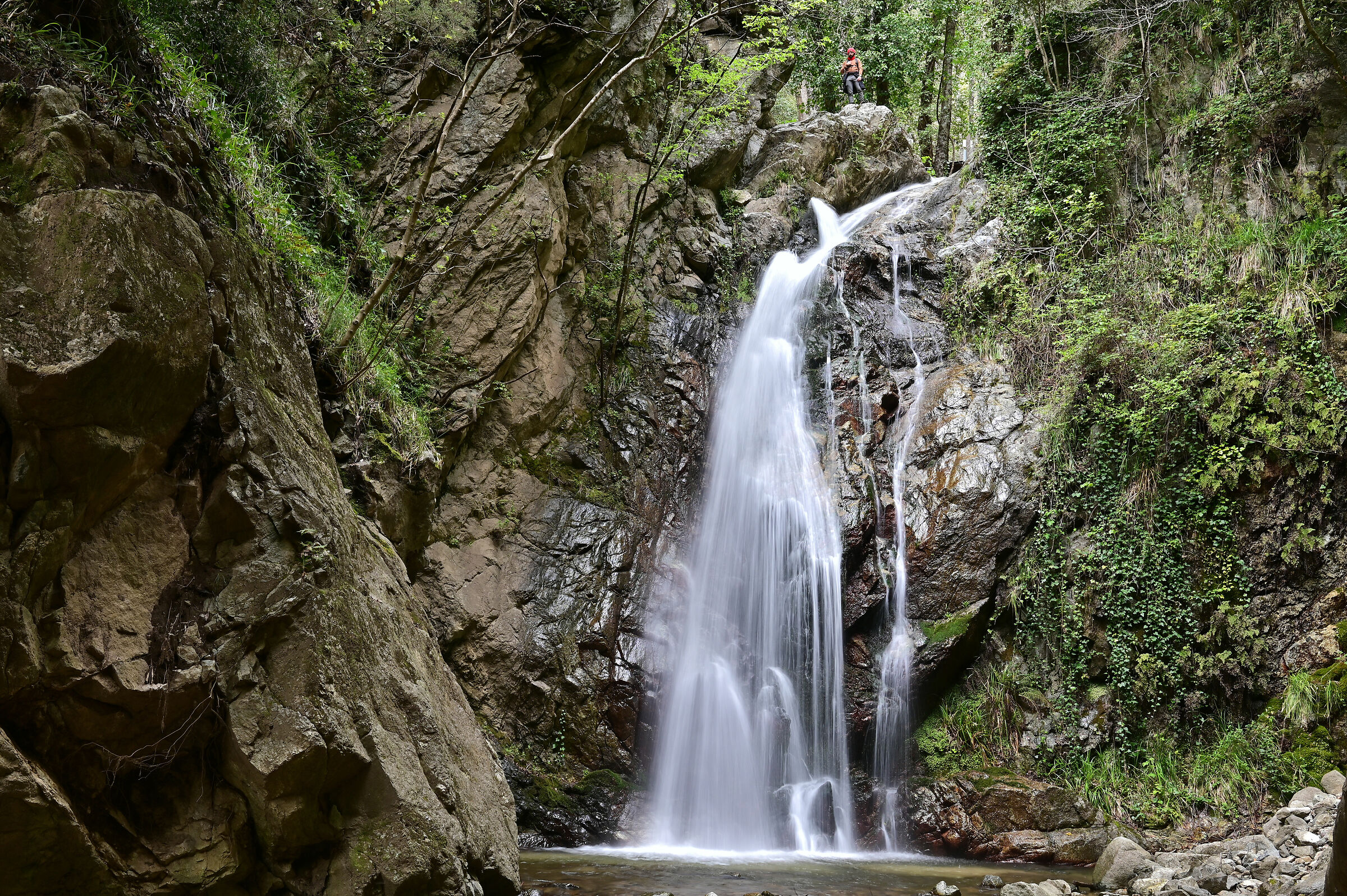 Campanaro waterfall in Sersale, Presila...