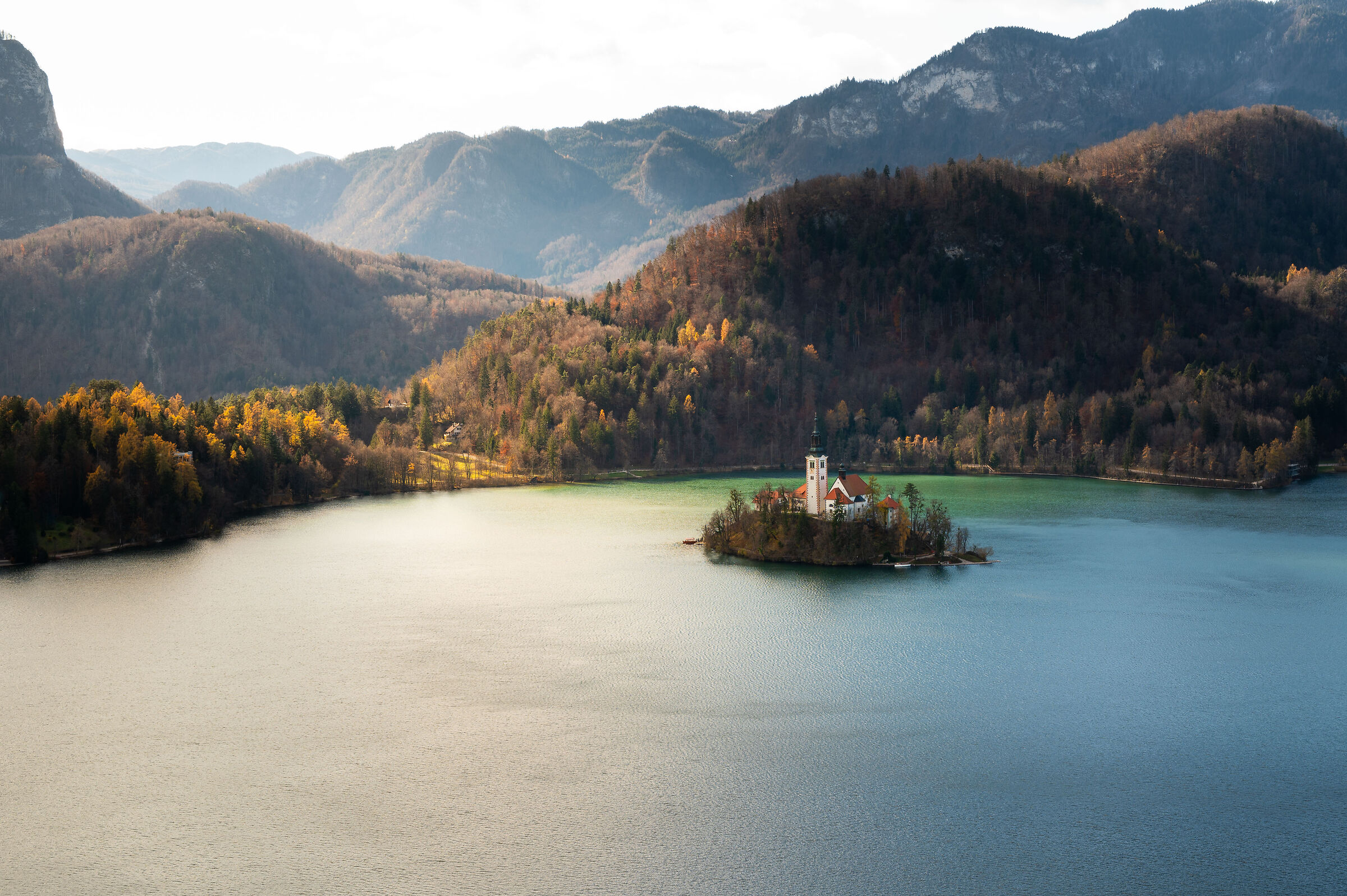 Lago Di Bled - Vista dal Castello...