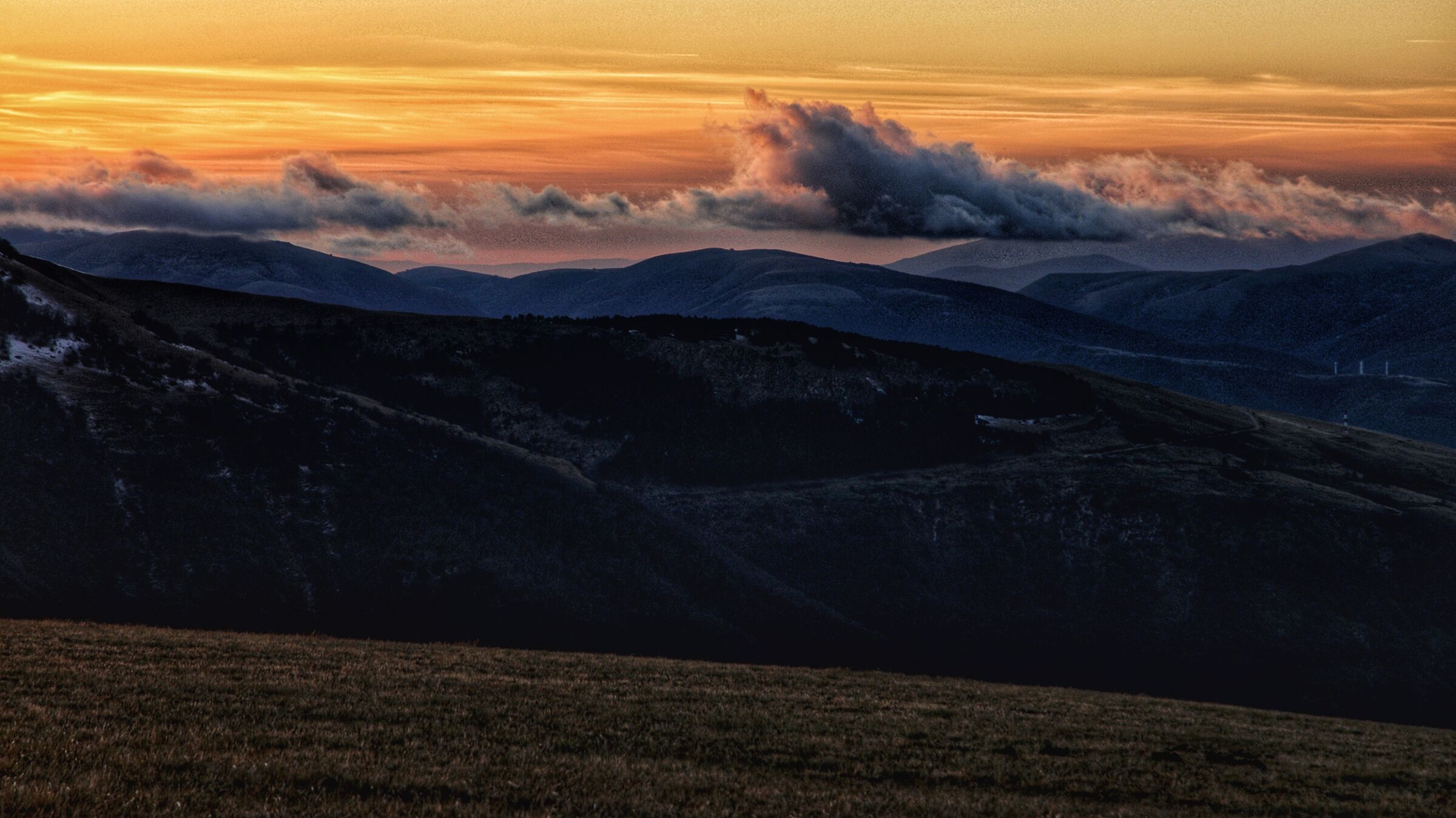 Sunset ...