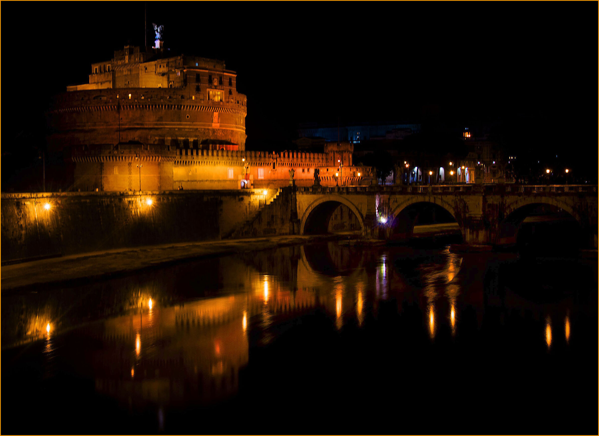 An evening in Rome...