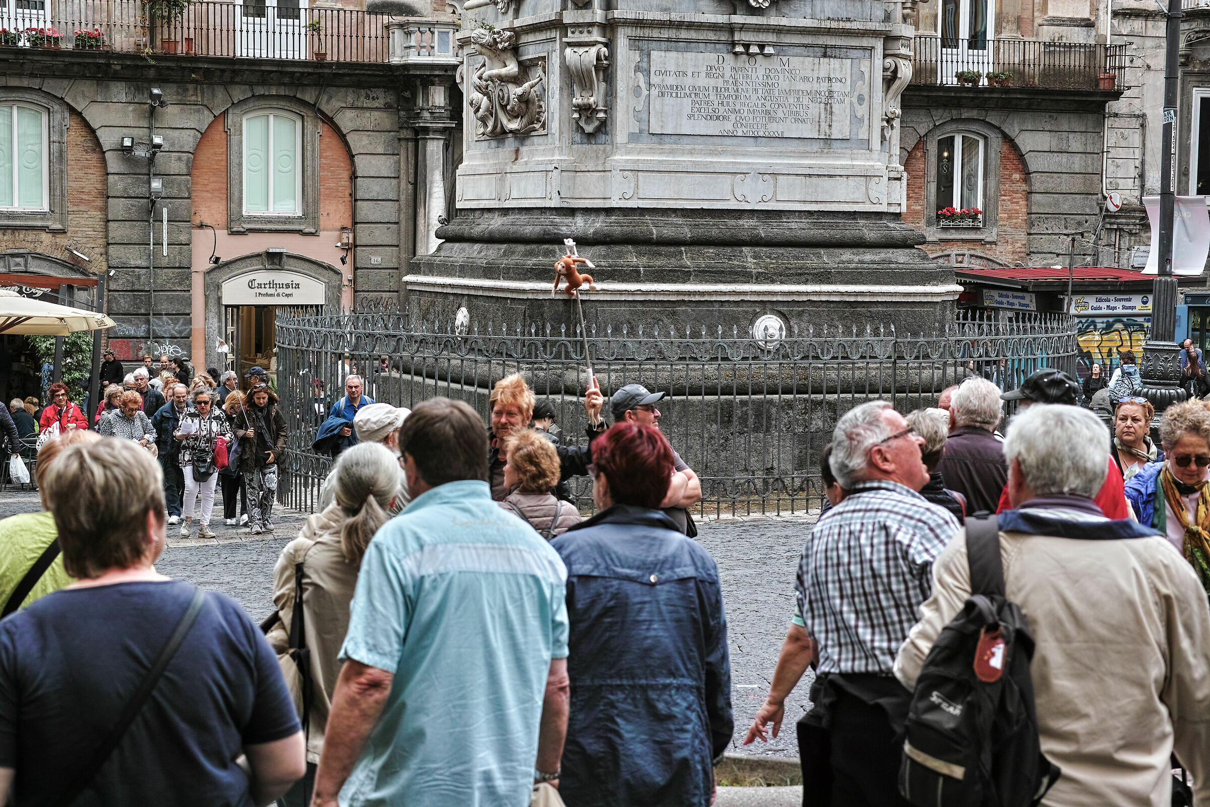 Naples - Occupation by tourists...