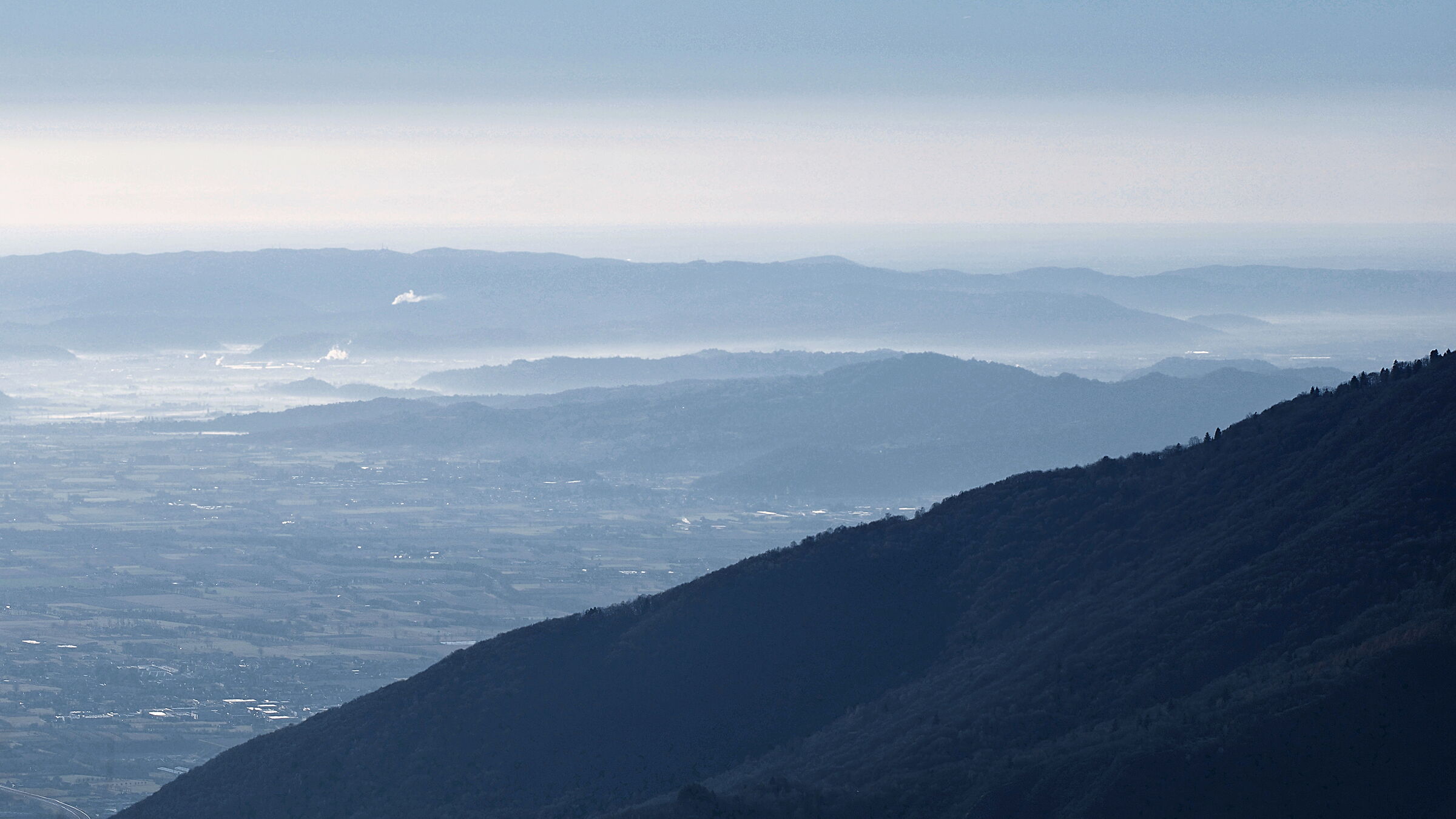 View from Monte Cengio...