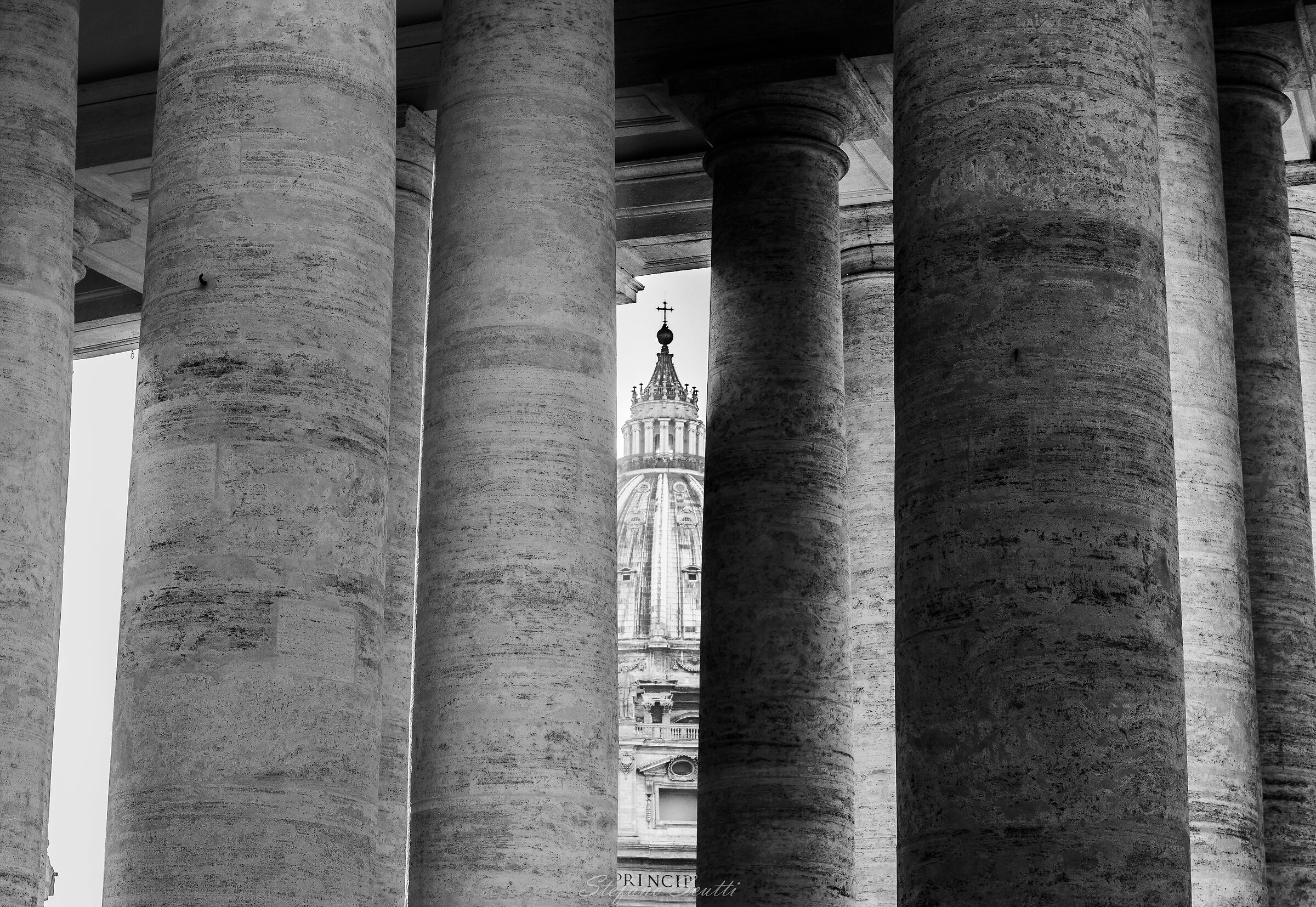 Bernini's Colonnade, Vatican City...