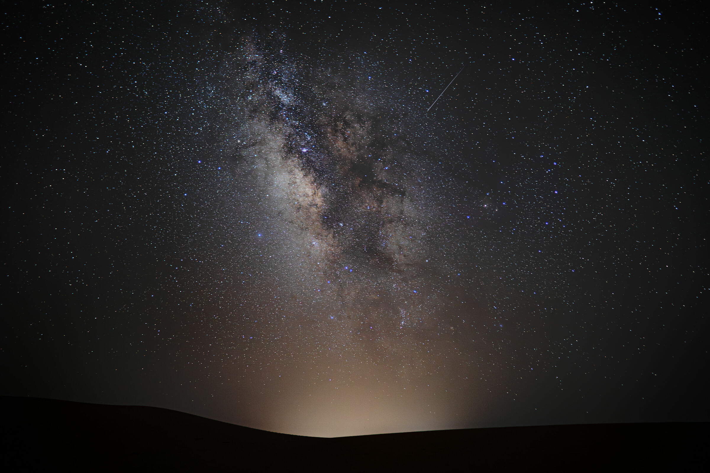 Milky Way, Sahara Desert...