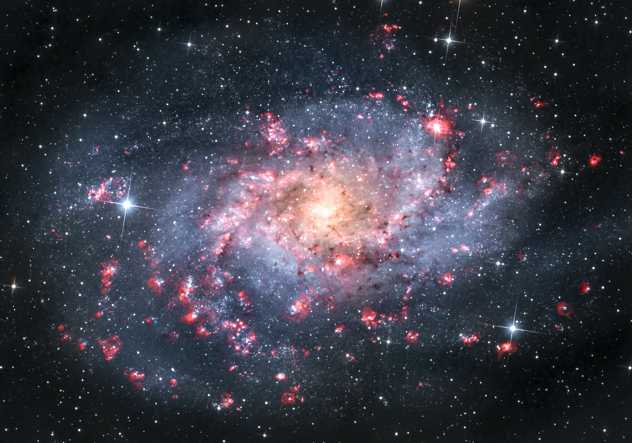 La fantastica galassia M33...
