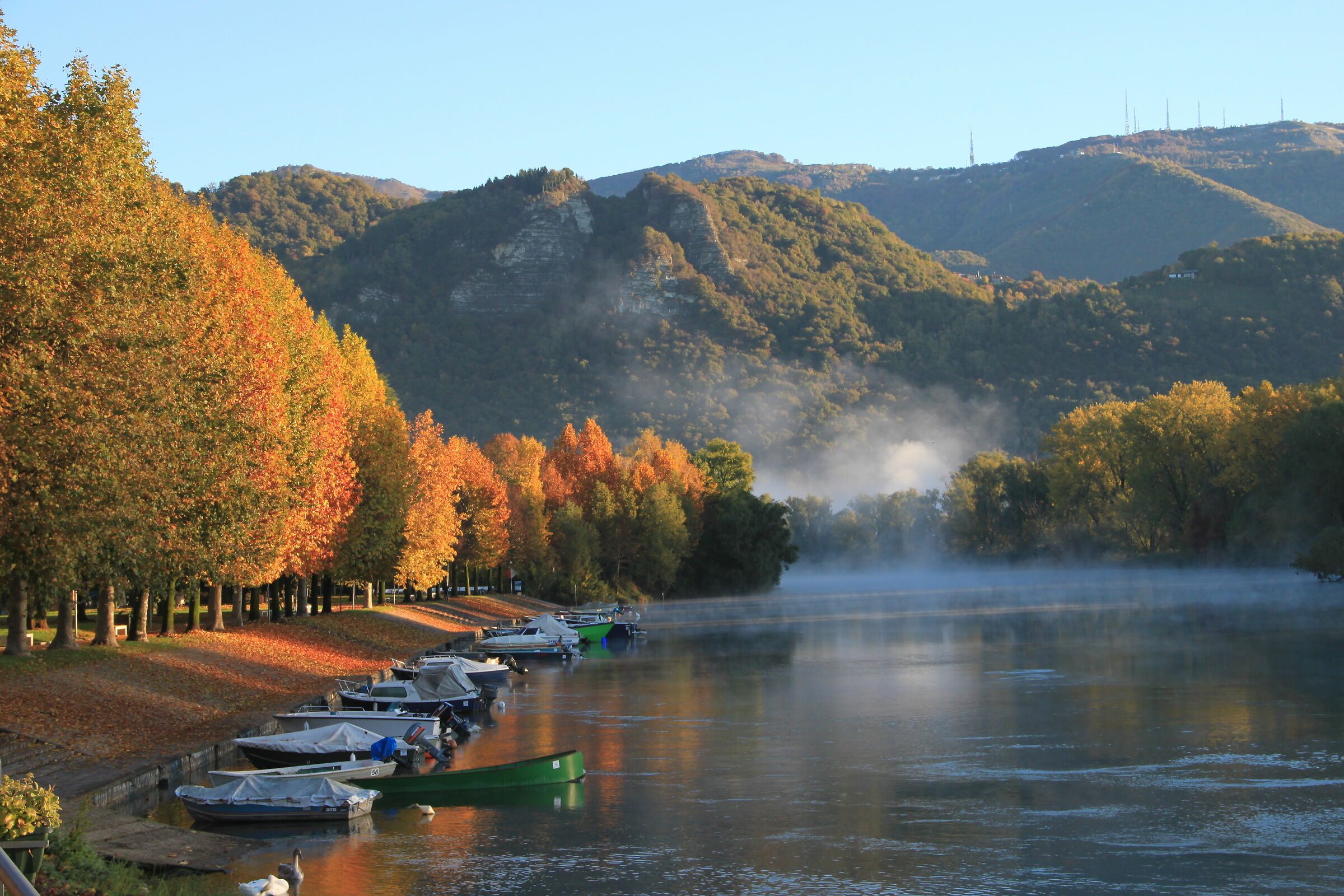 Fiume Adda, Brivio...