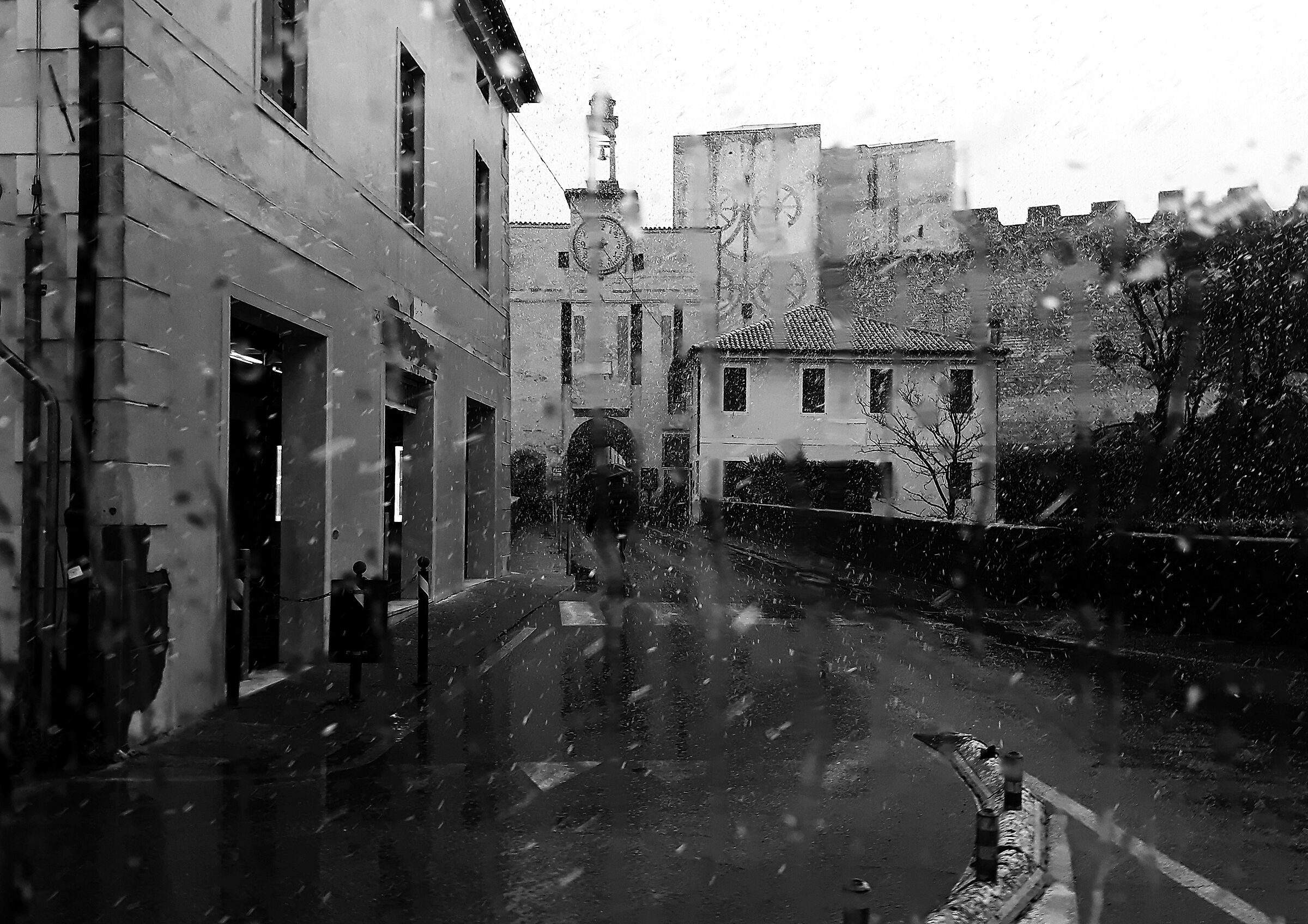 Snow in Cittadella...