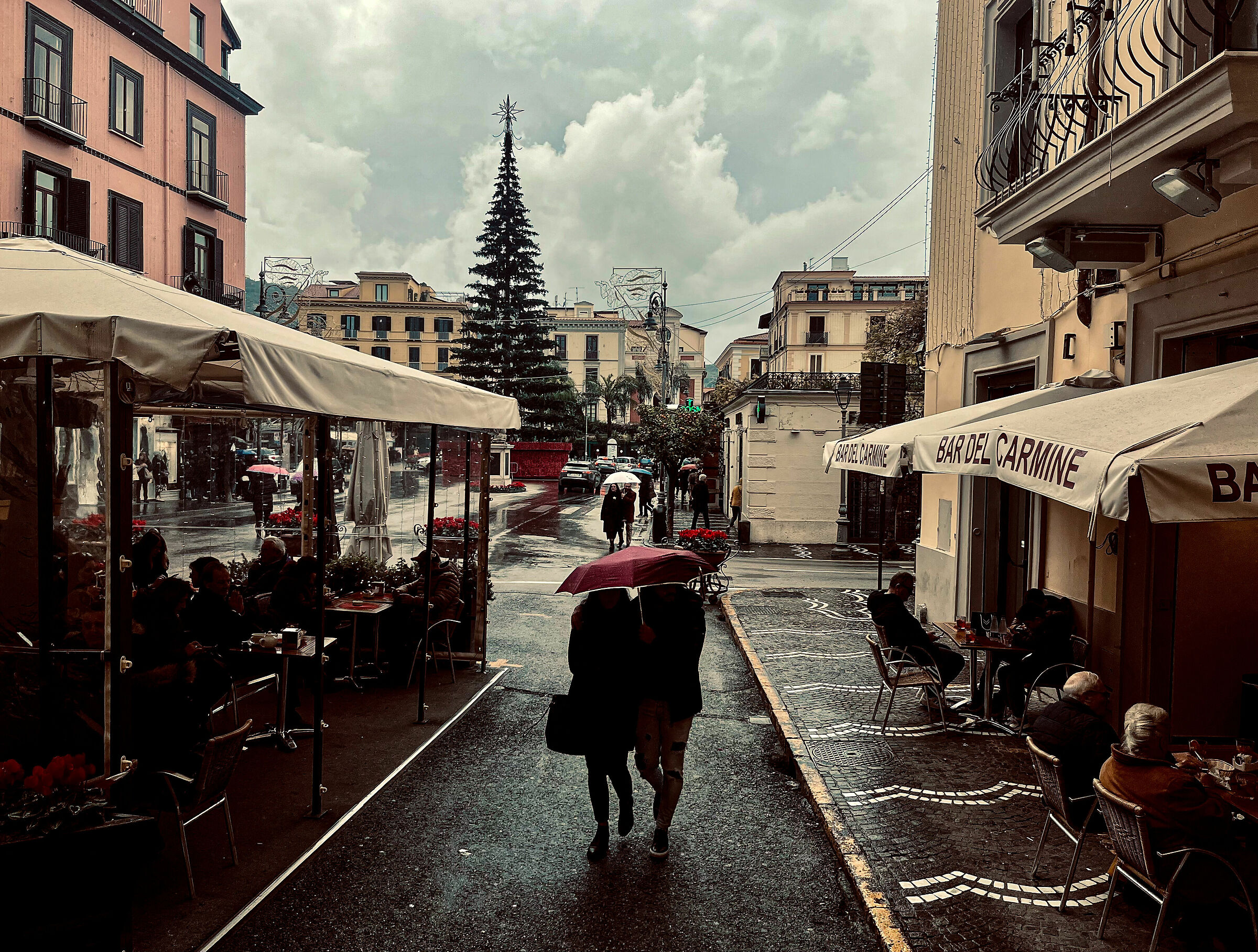 A rainy day in Sorrento...