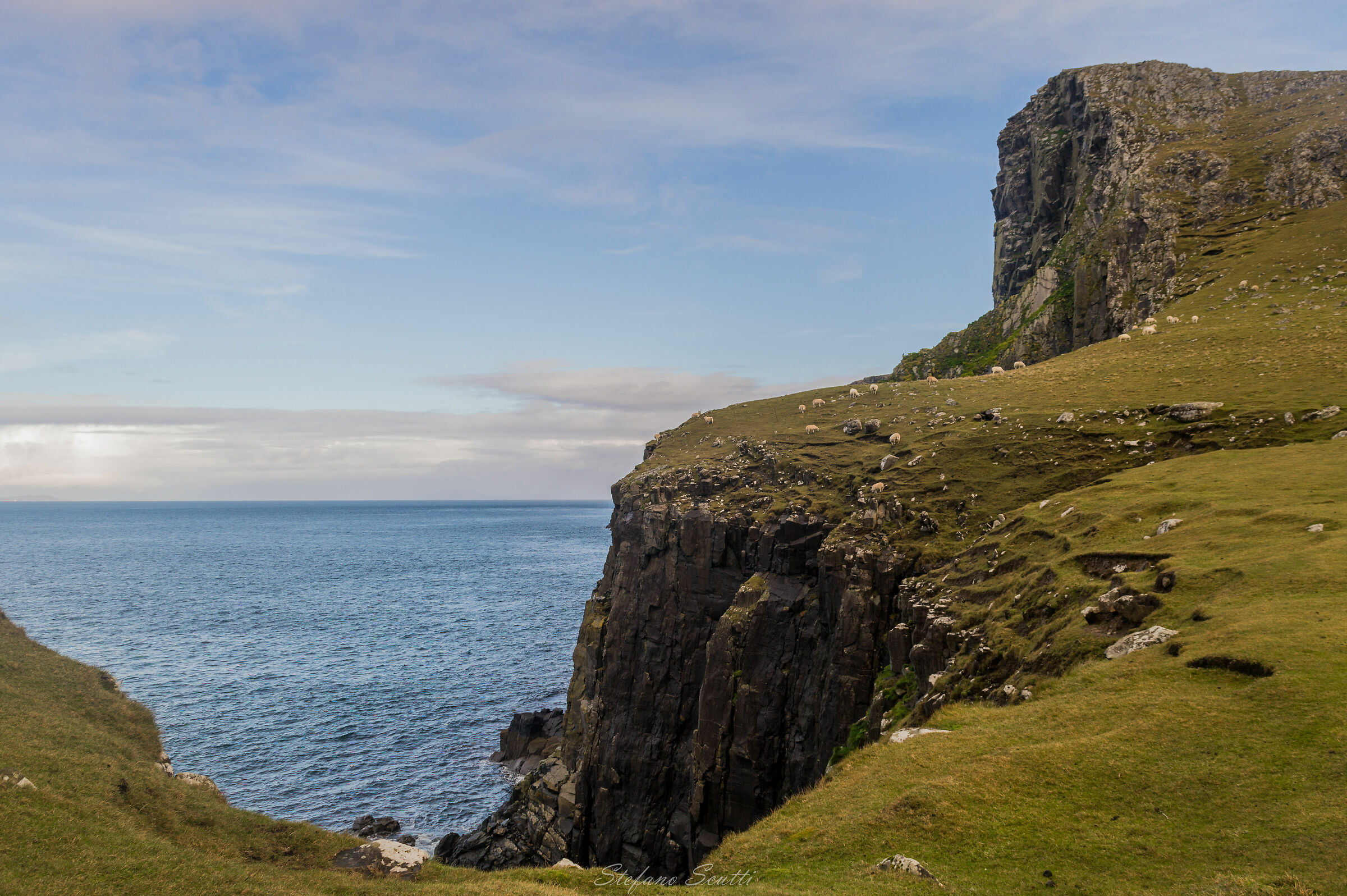 Neist Point Cliff, Skye, Scotland...