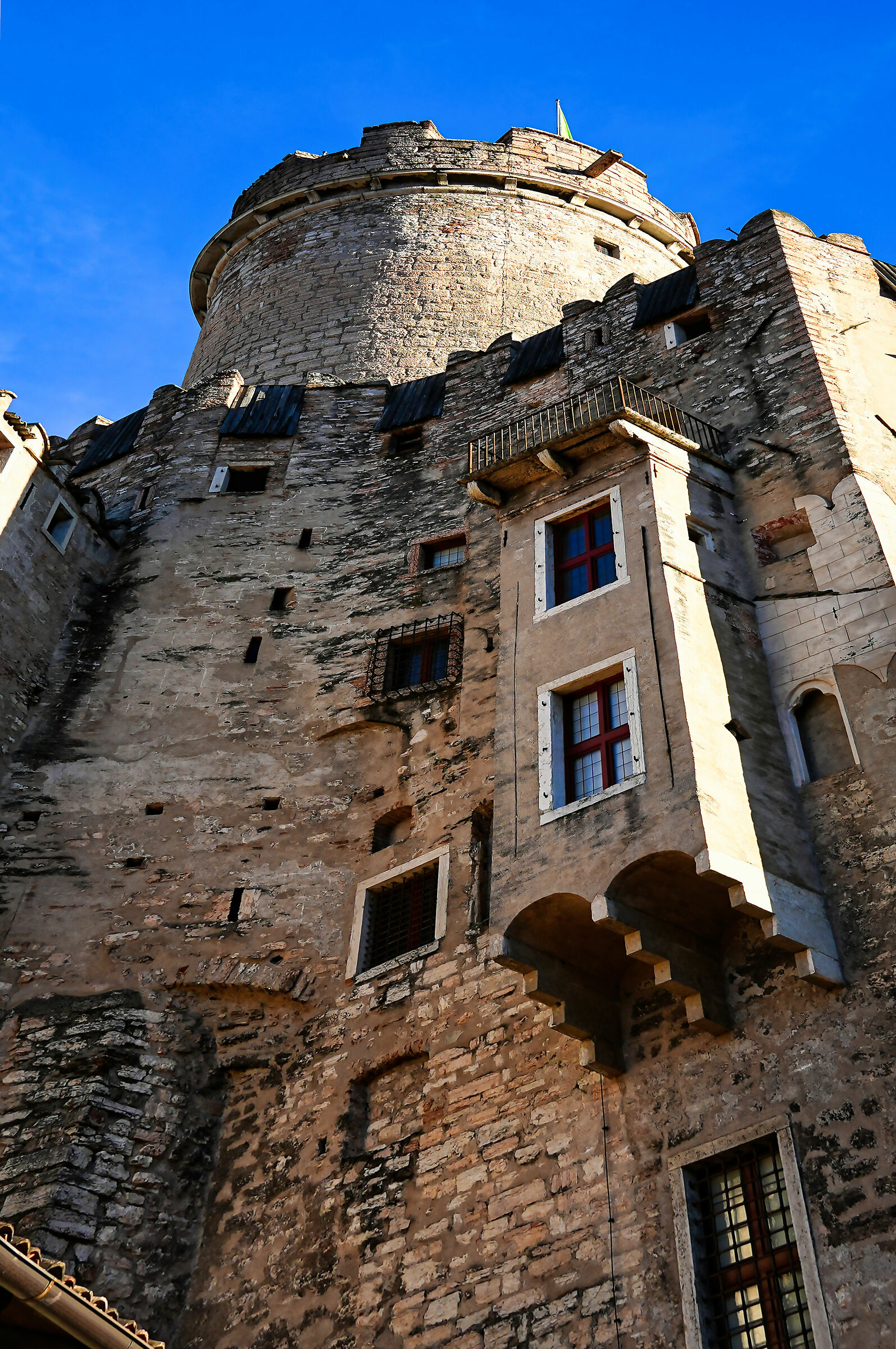 Buonconsiglio Castle, the tower. (TN)...