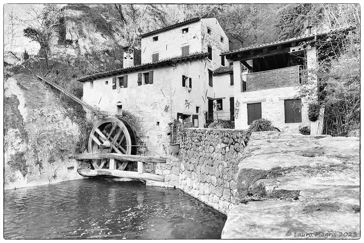 The ancient Molinetto della Croda...