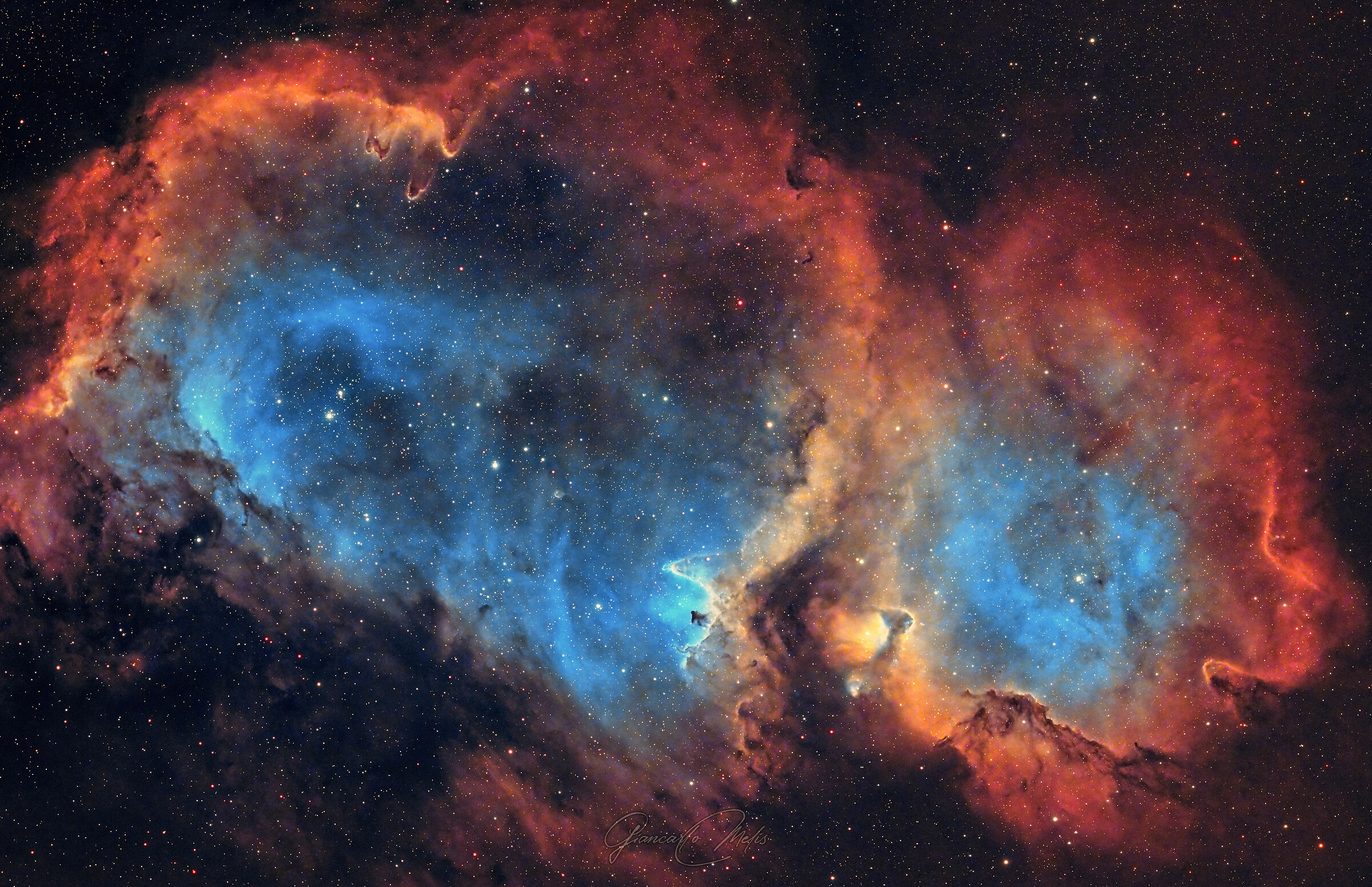 Soul nebula in HSO...