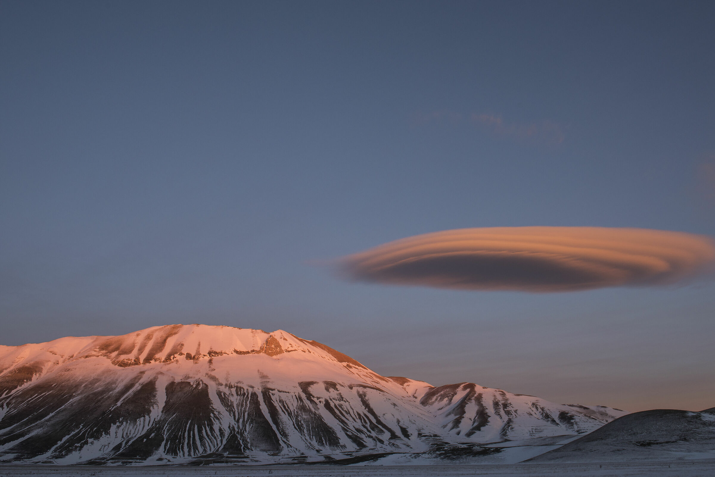 Castelluccio - nubi lenticolari...