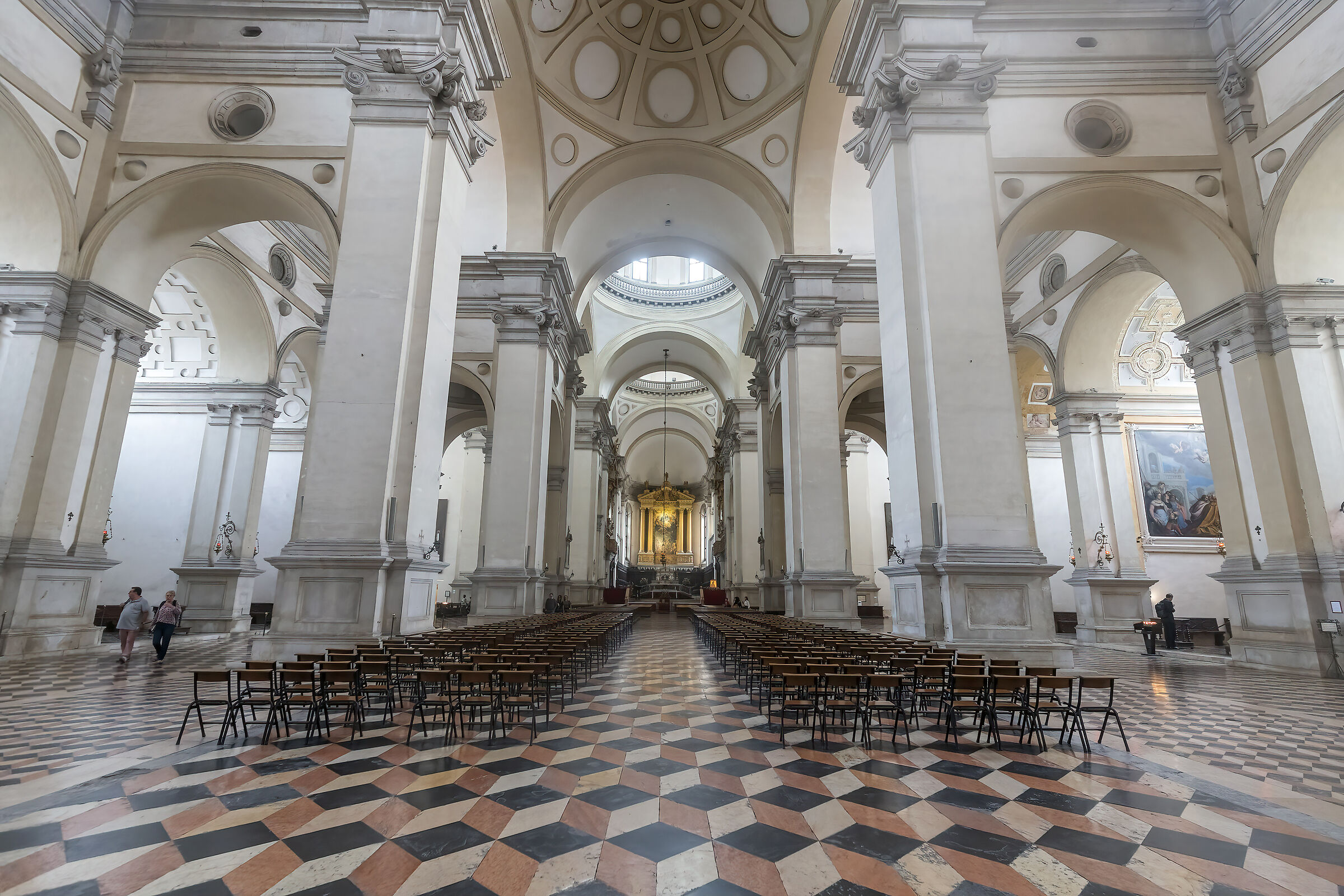 Basilica of Santa Giustina in Padua...