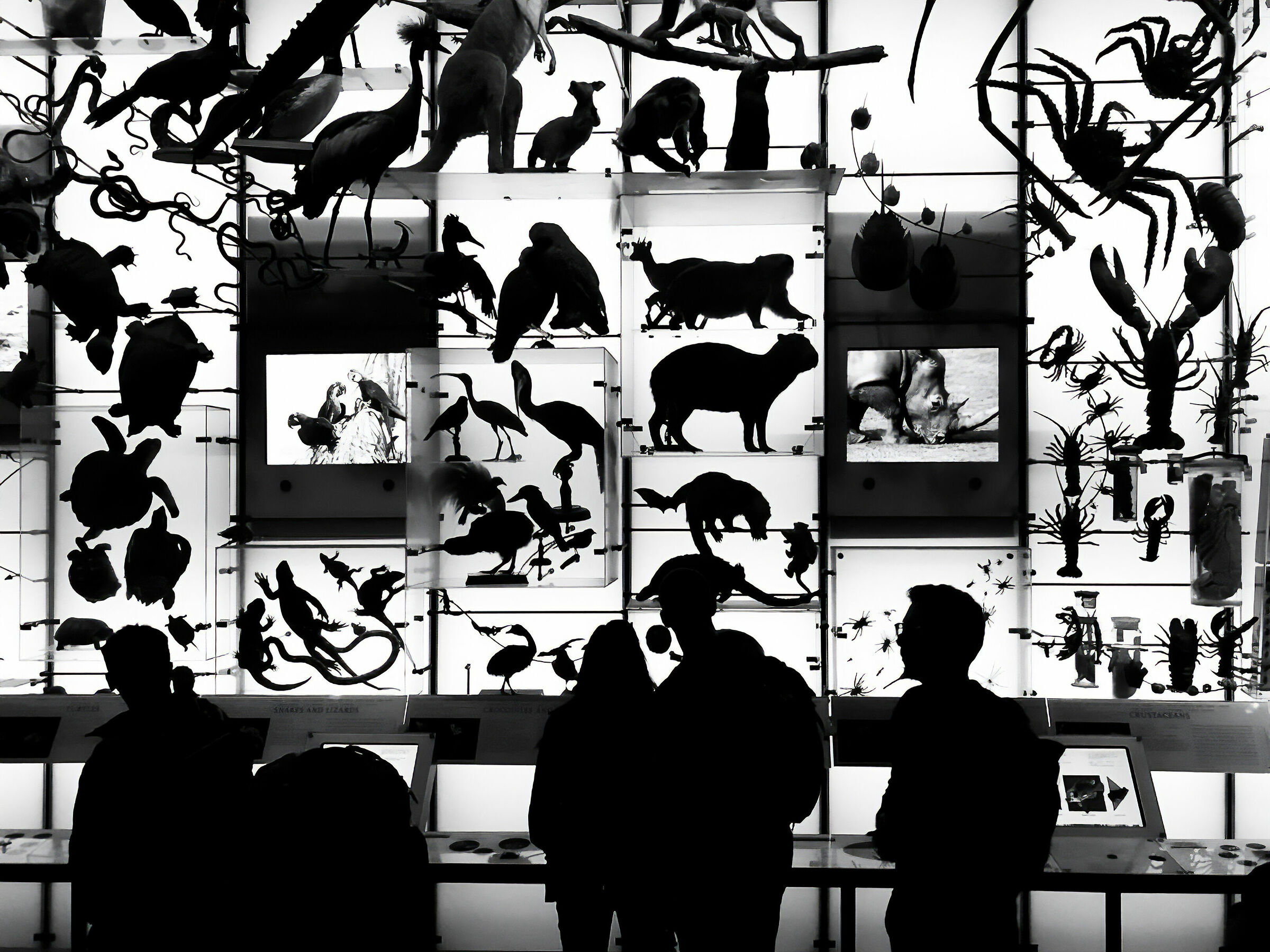 Silhouette at the Museum - NY 2019...