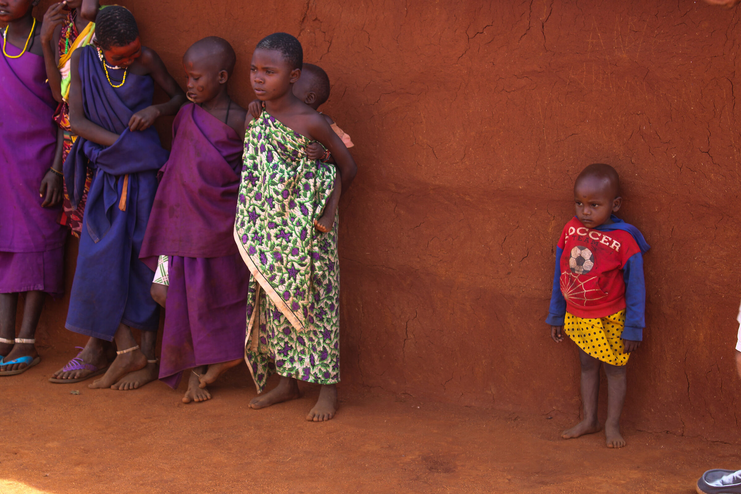 Visit to the Maasai village...