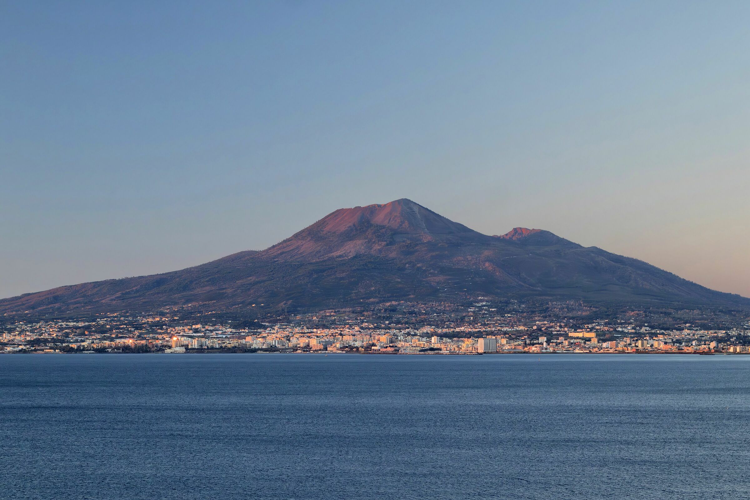 Mount Vesuvius...