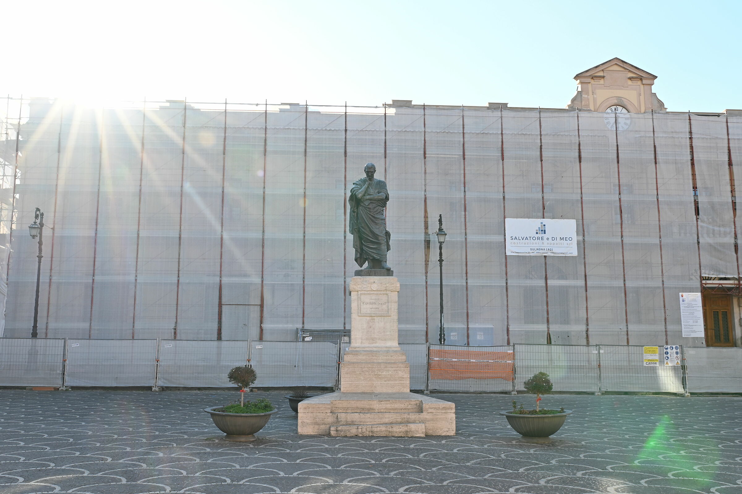 Statue of St. Ovid Sulmona...