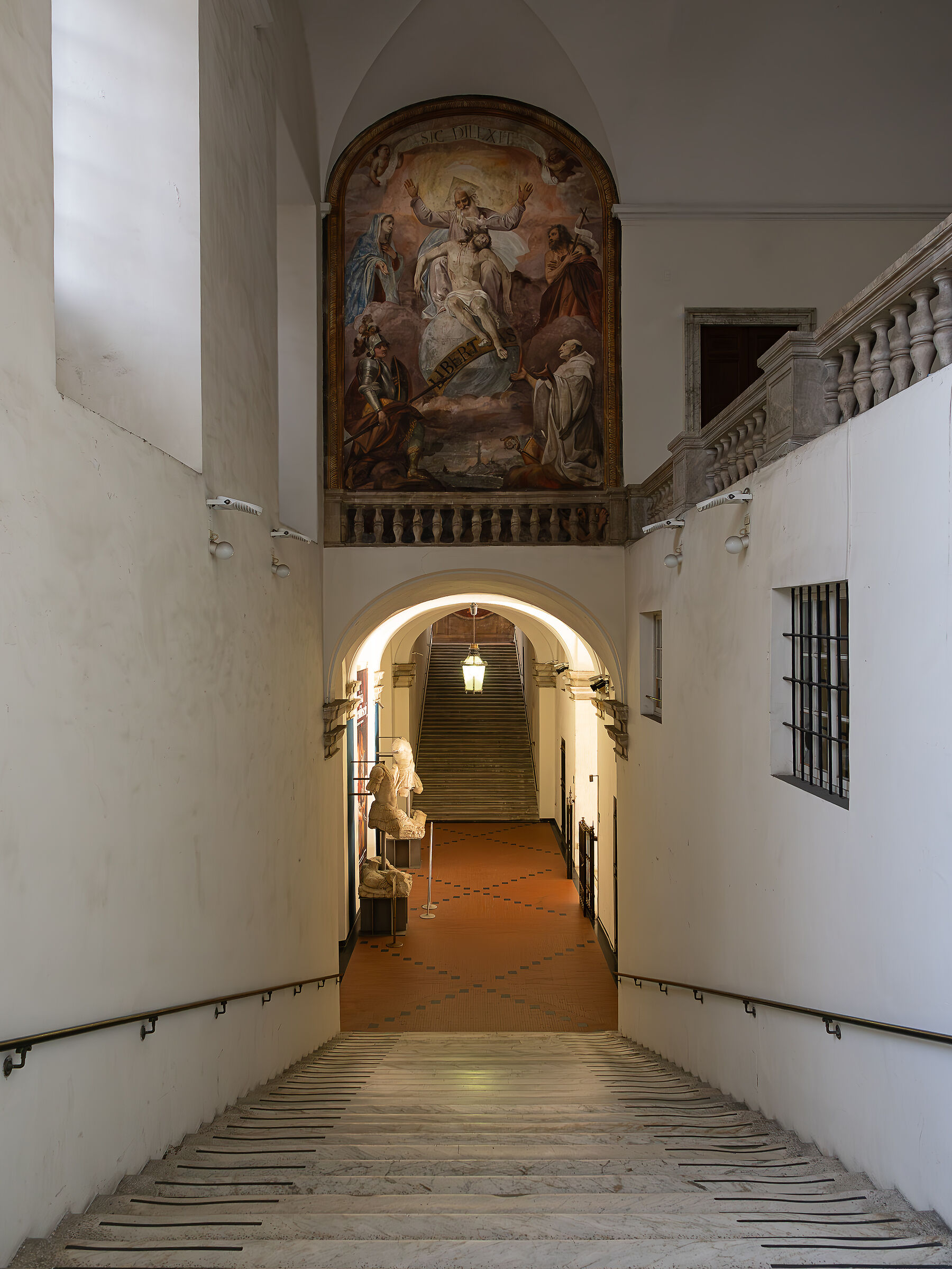 Genova - Scaloni interni Palazzo Ducale...