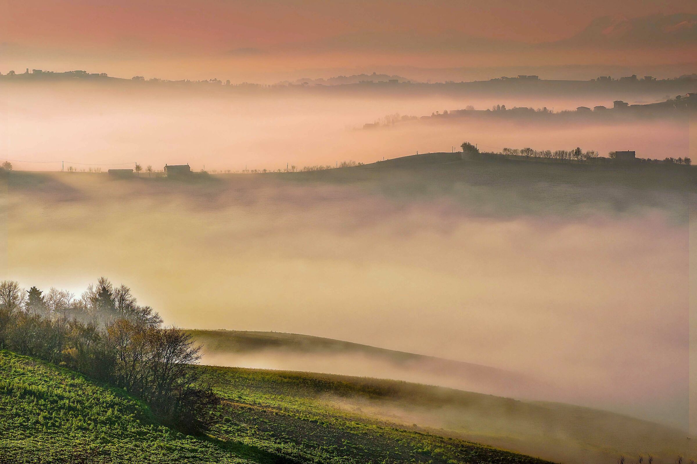 Landscapes of the Marche region...