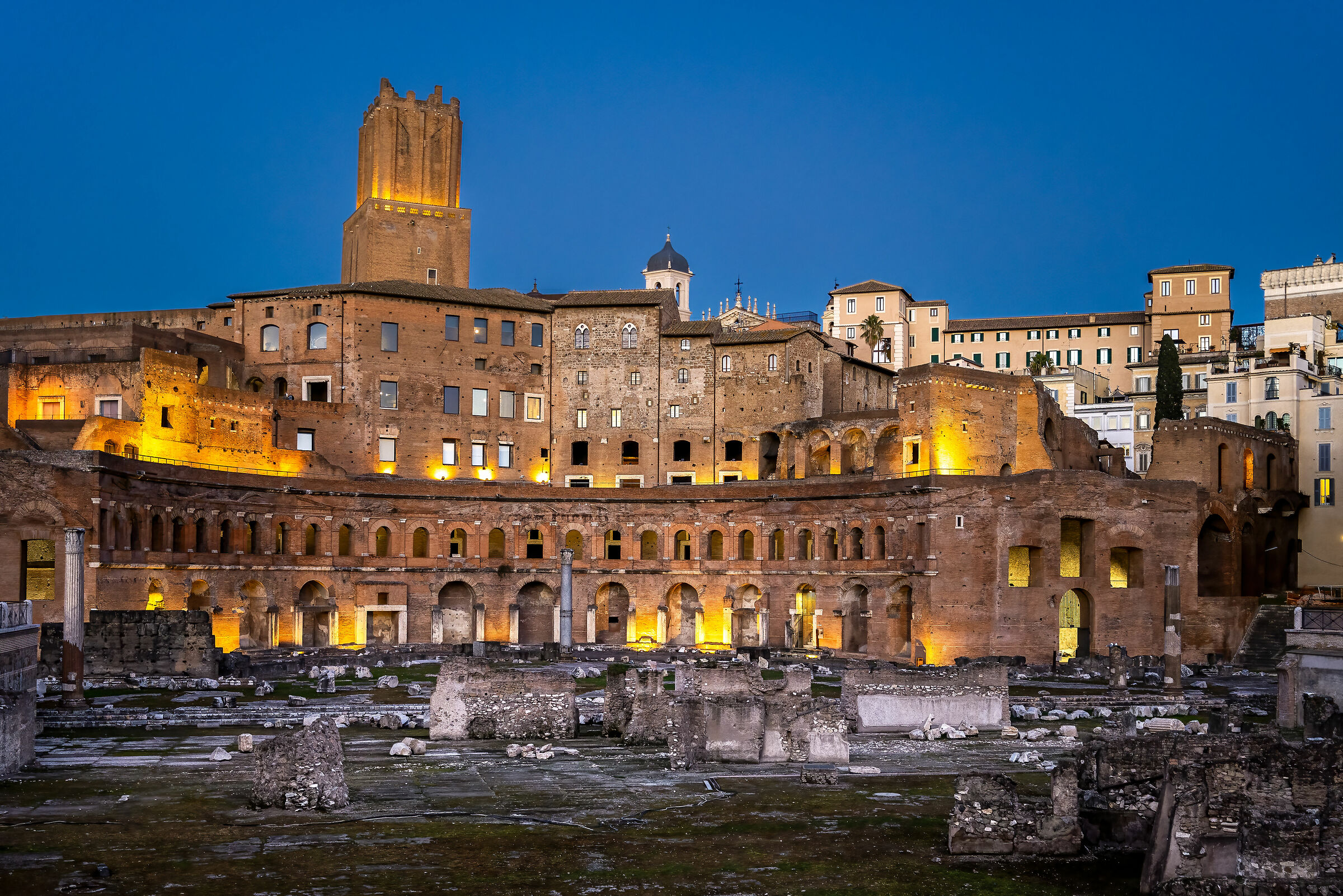 The markets of Trajan (emperor from 98 to 117 AD)...