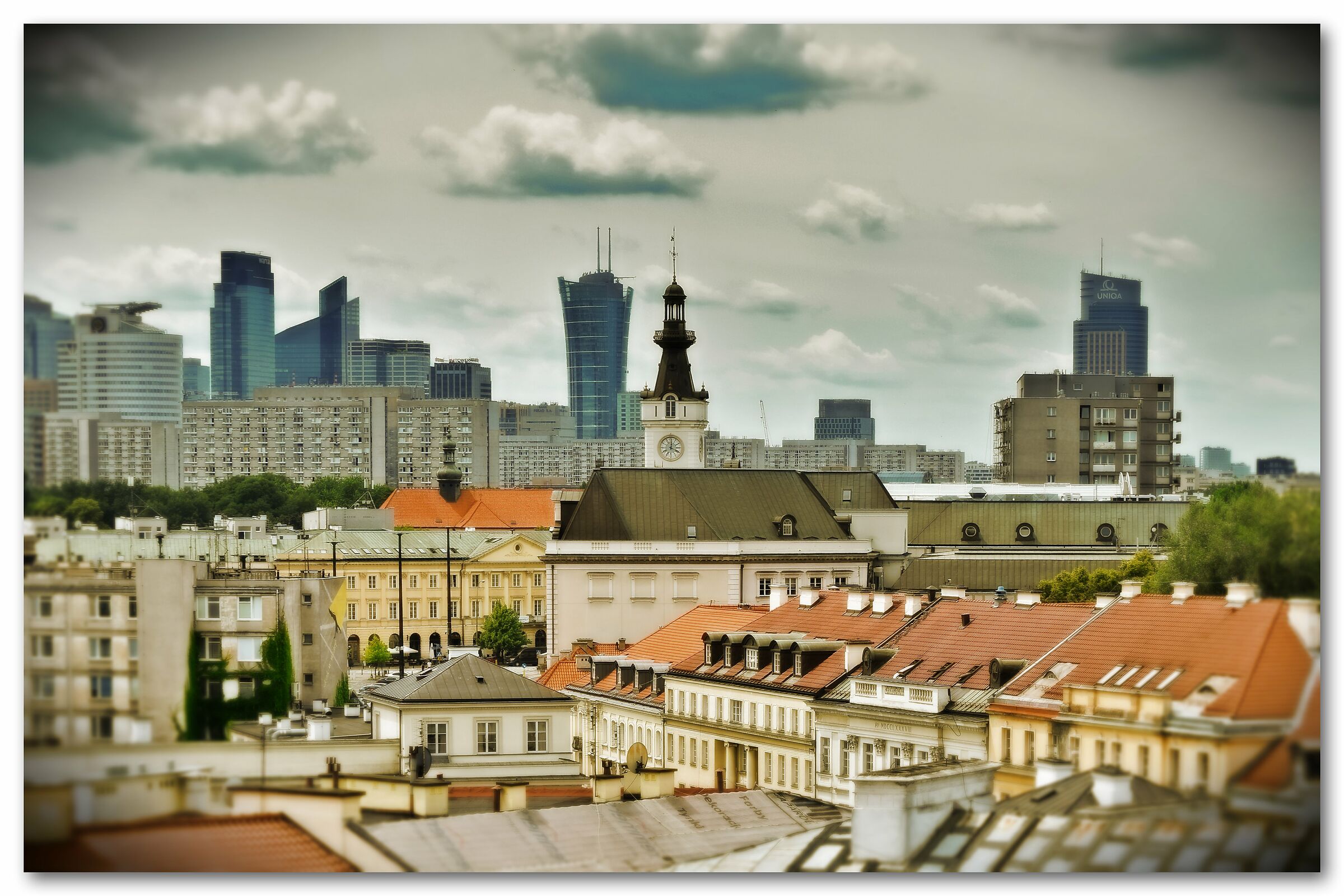 Roofs of Warsaw...