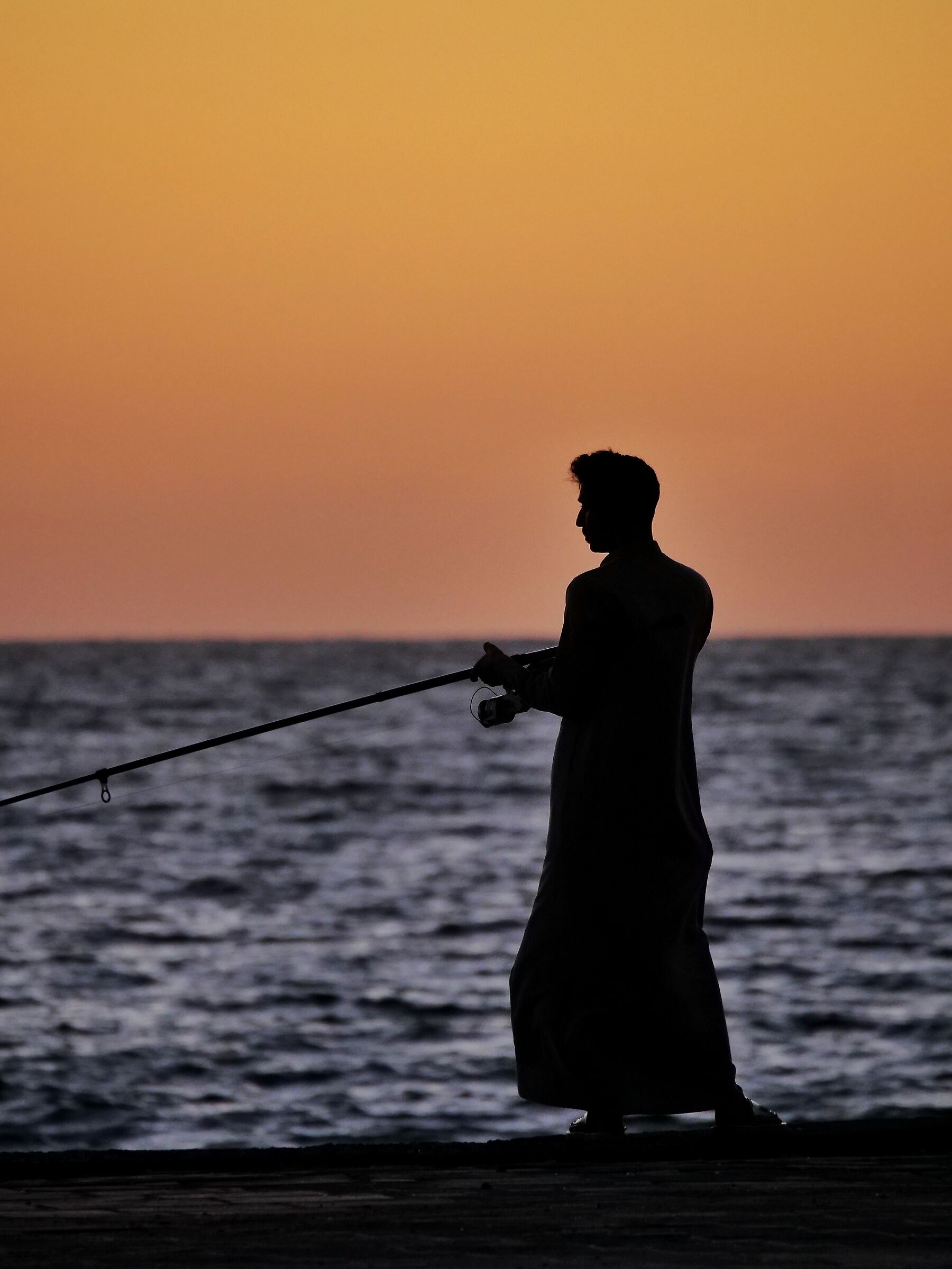 Il pescatore saudita...