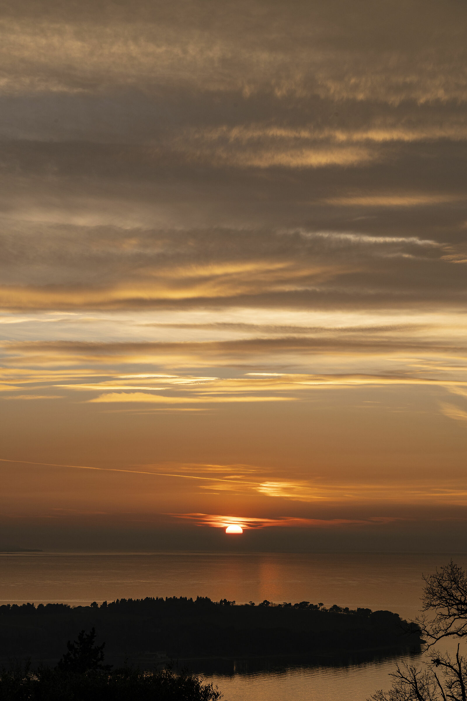 Sunset from San Bartolomeo - Muggia (TS)...