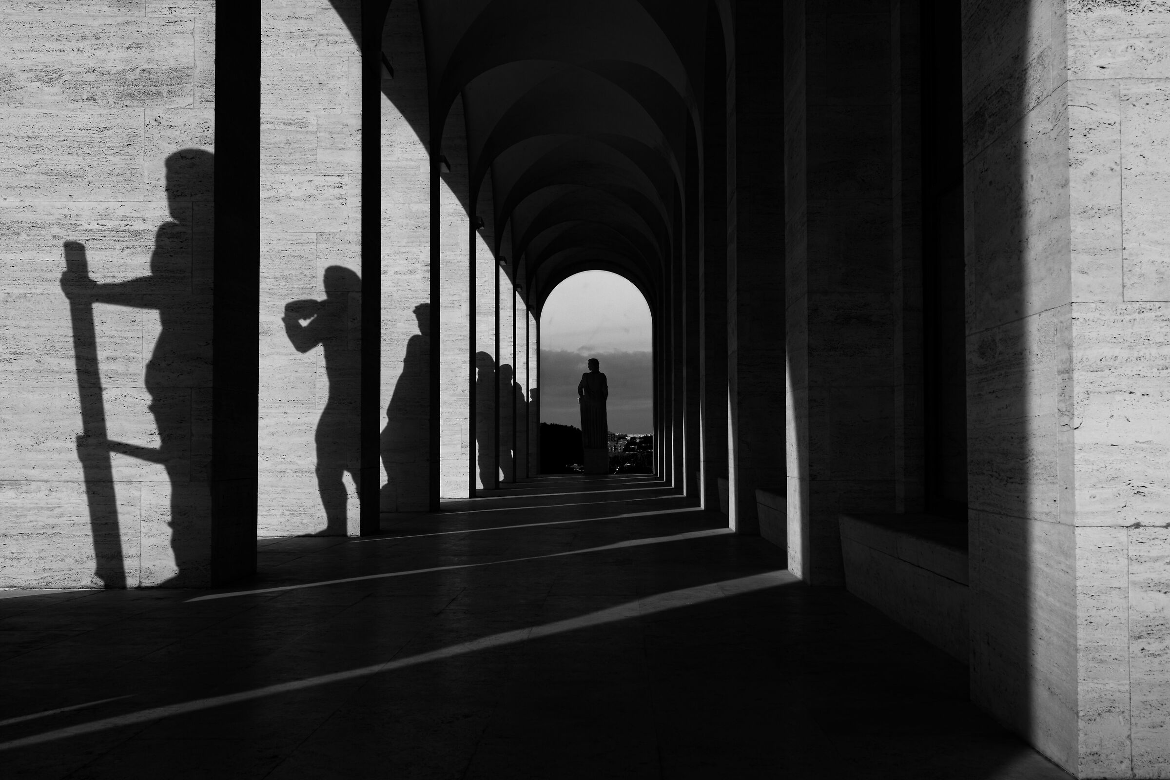Shadows at the Palace of Italian Civilization ...