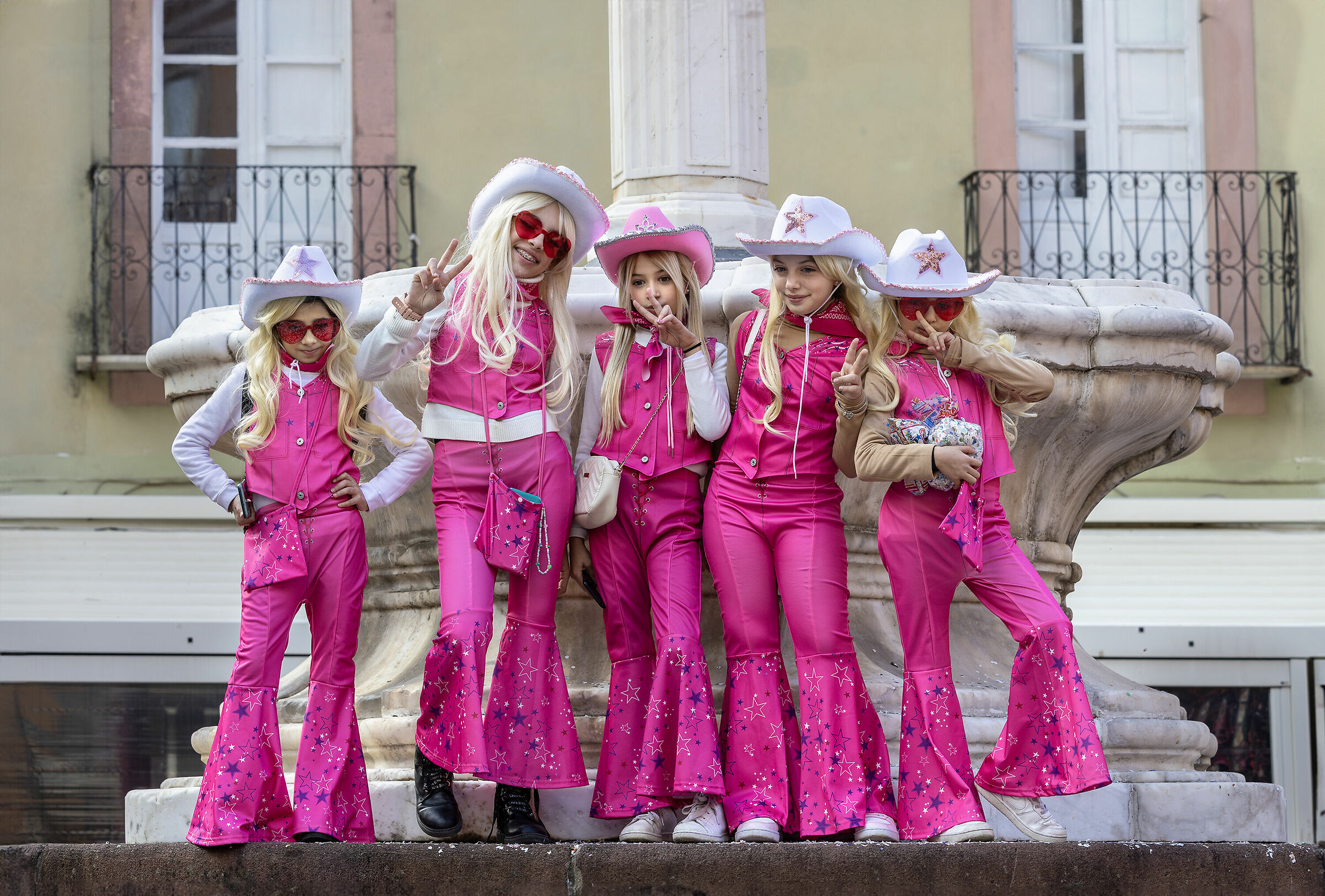 Little pink girls...