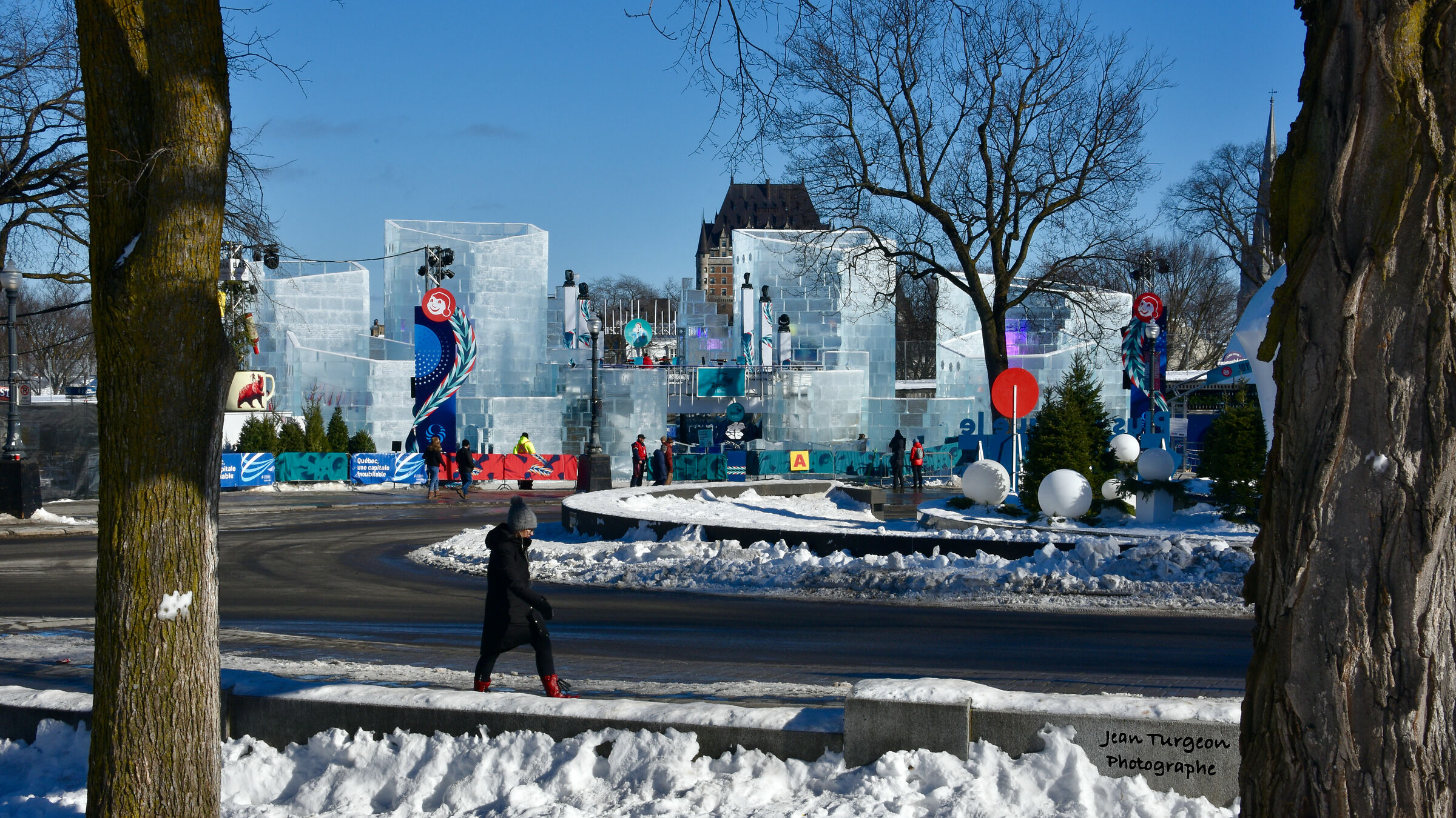 Bonhomme Ice Palace Quebec Carnival...
