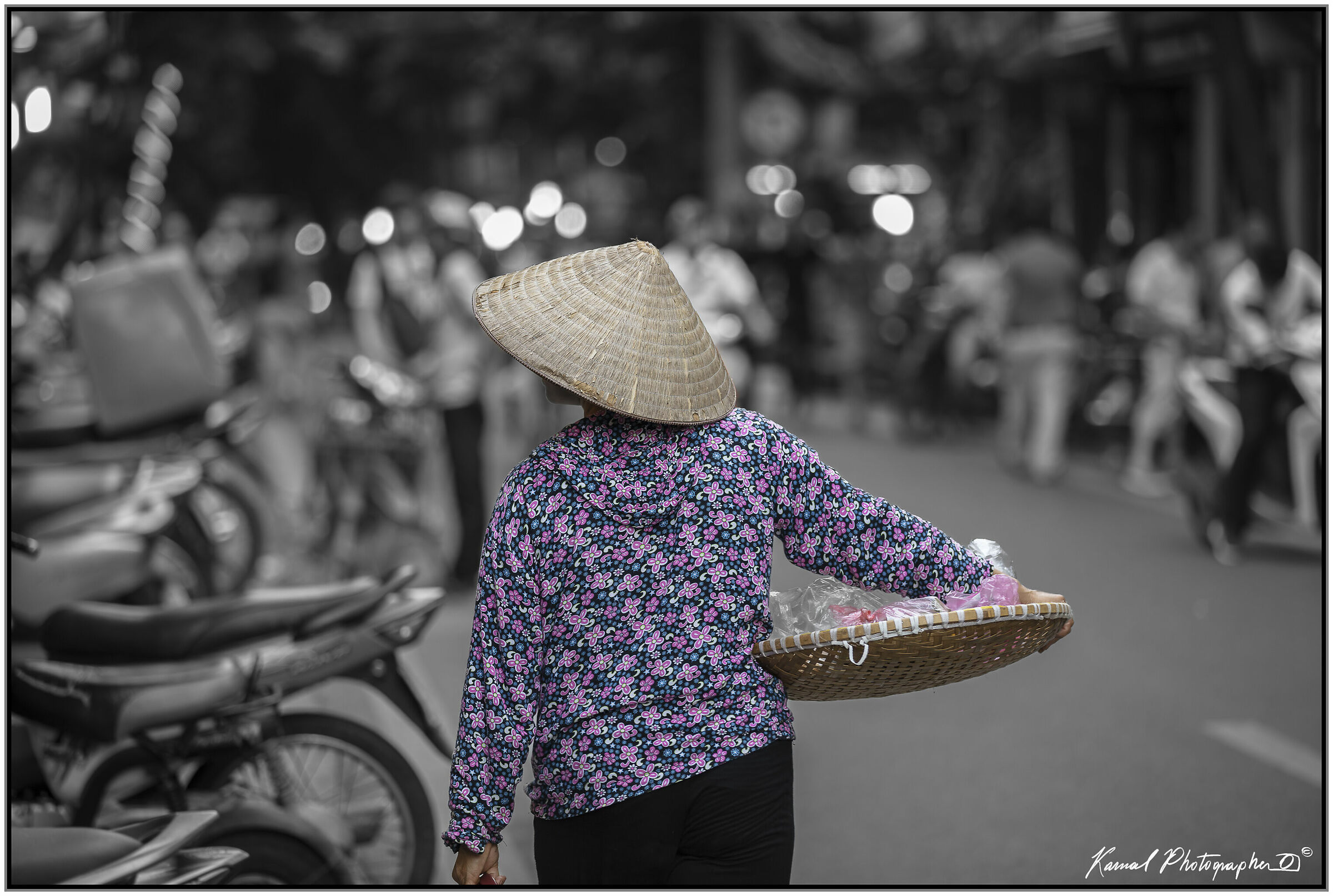 On the streets of Hanoi...