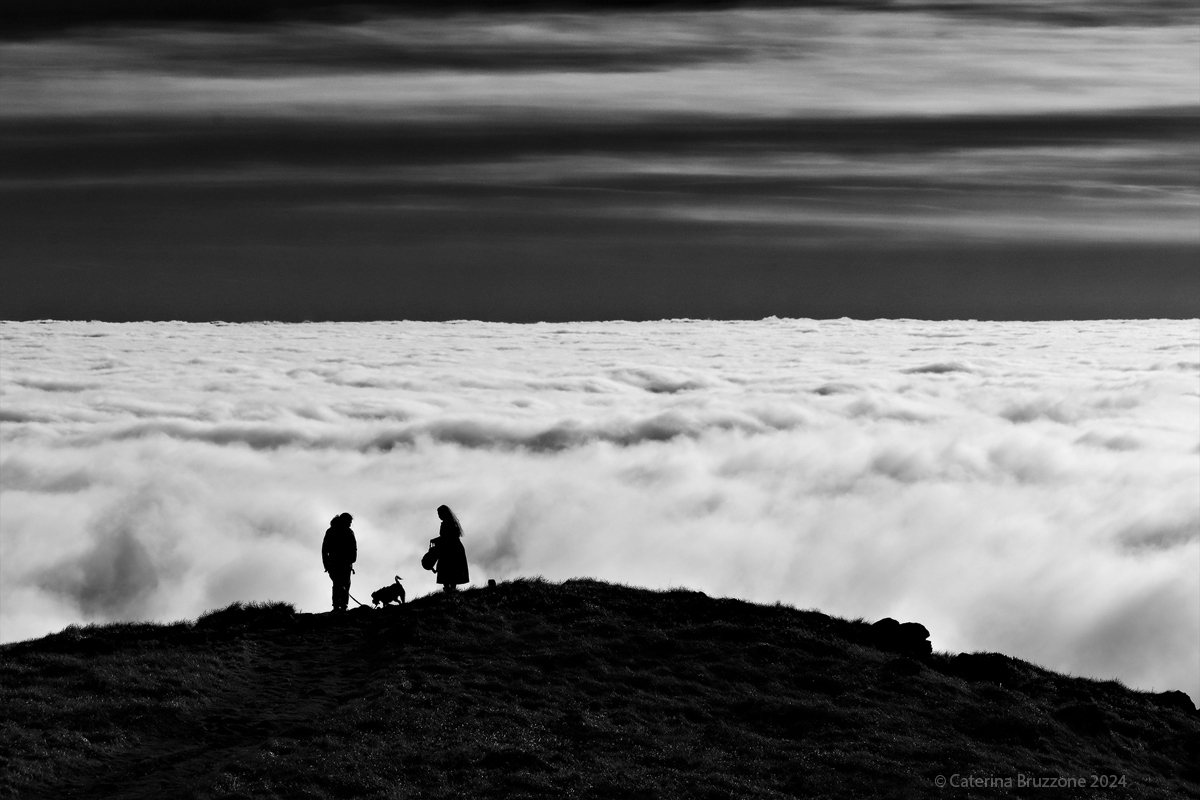 Three above the clouds...