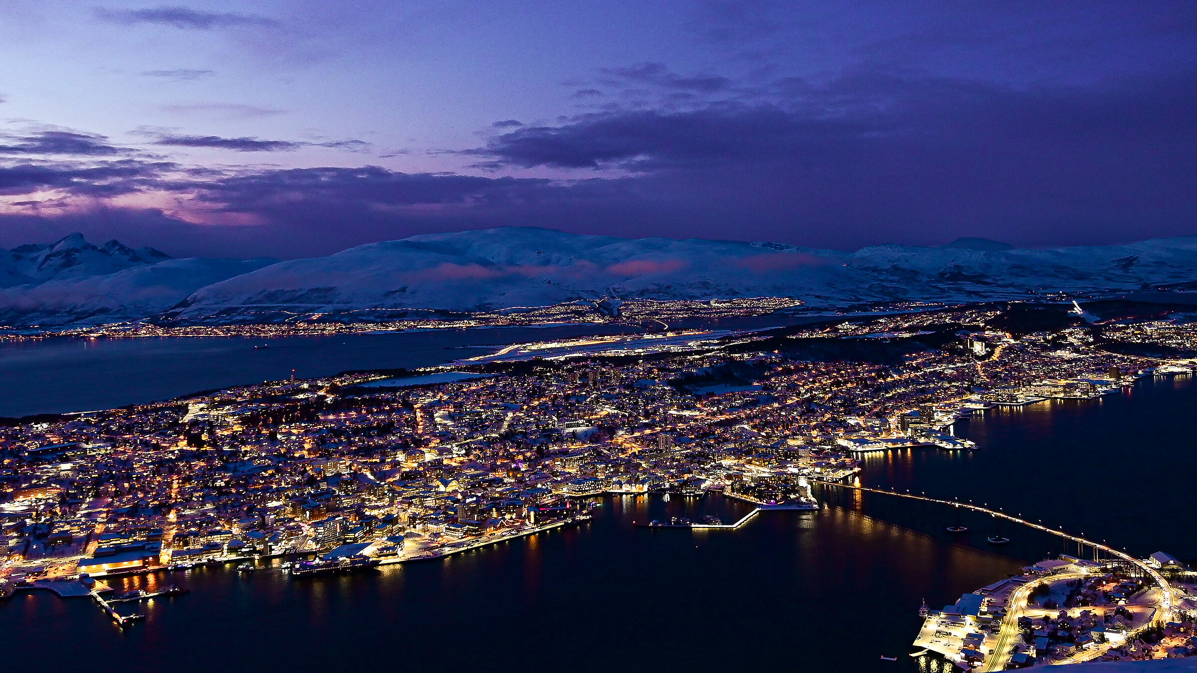 Tromsø di notte...