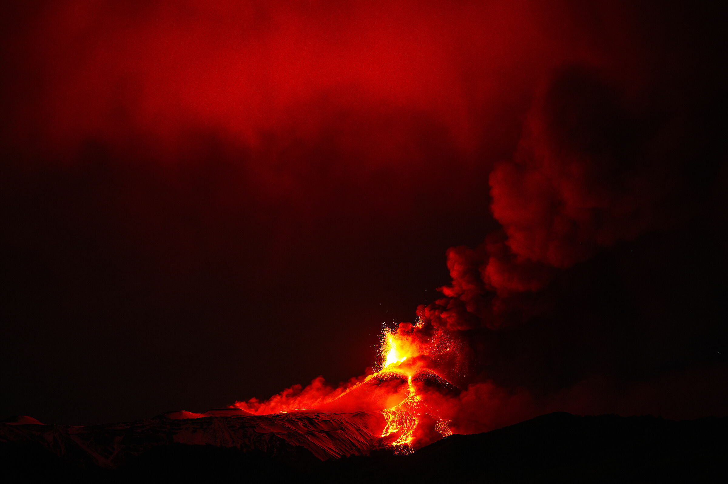 Etna eruption 2 December 23...