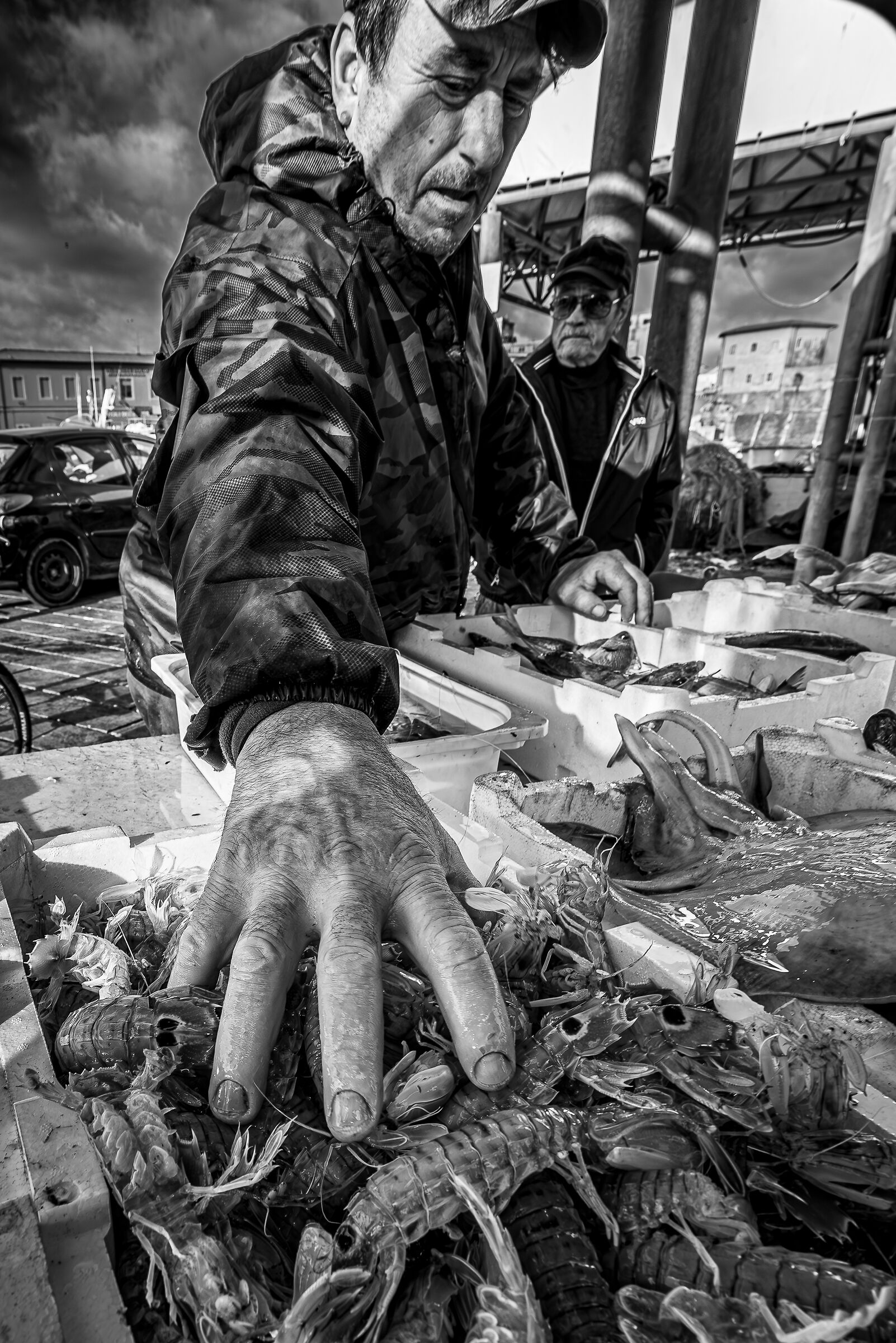 Fish Vendor...