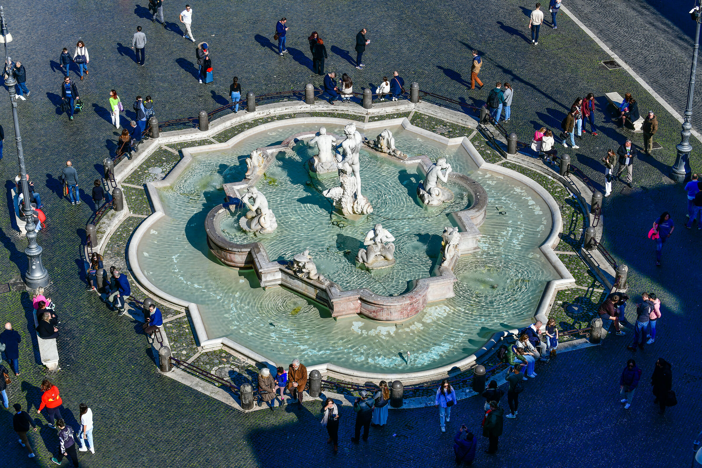 Rome-Piazza Navona from above...