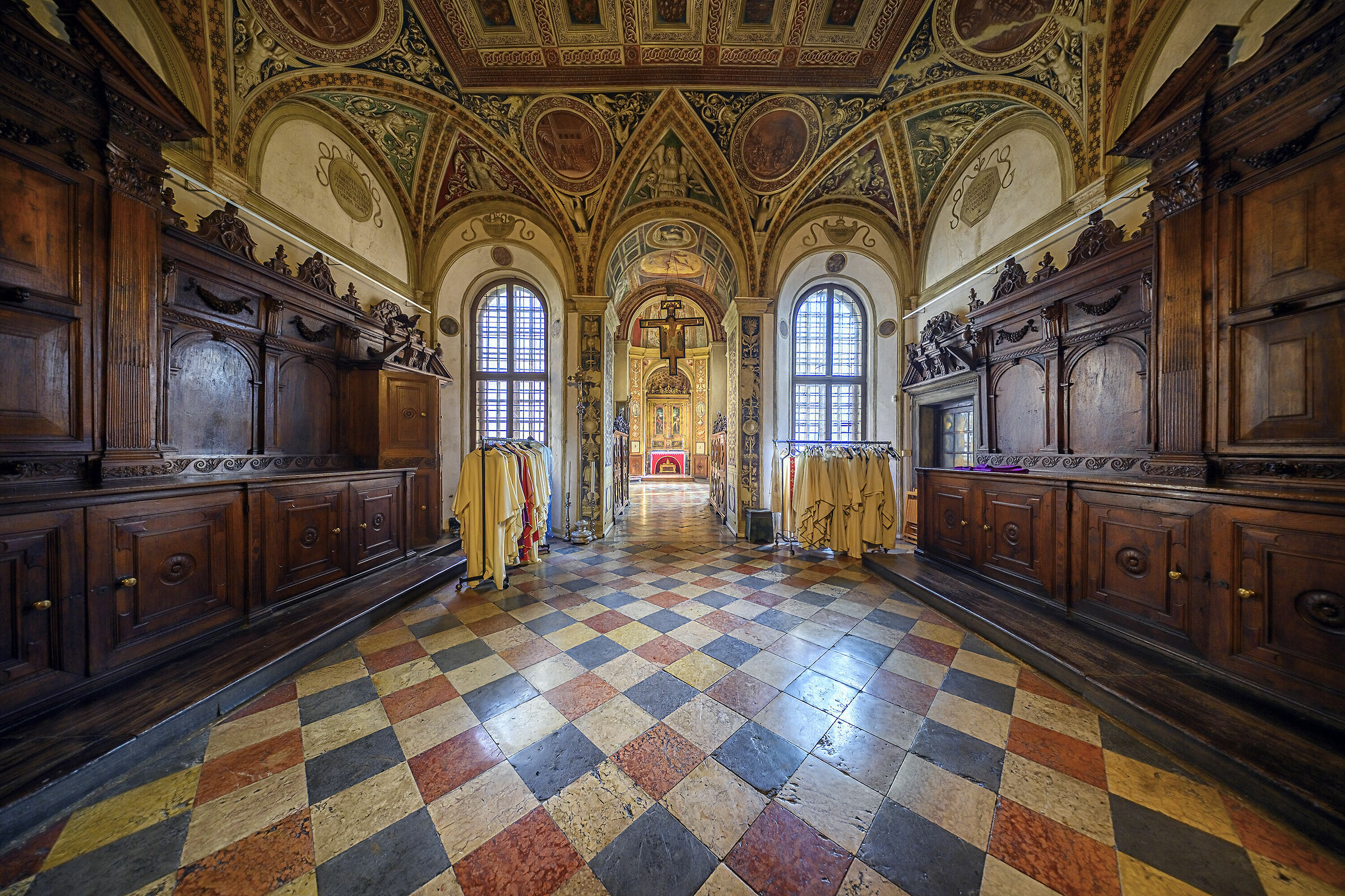 Interior of the church of San Giovanni in Parma - 3...