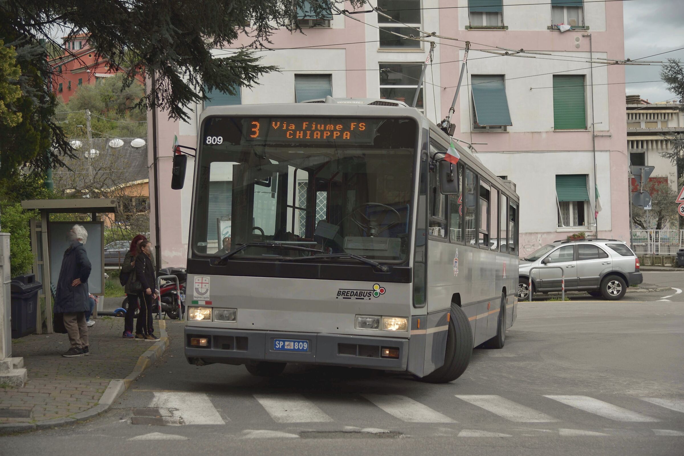 Trolleybus Bredabus 4001.12 (La Spezia)...