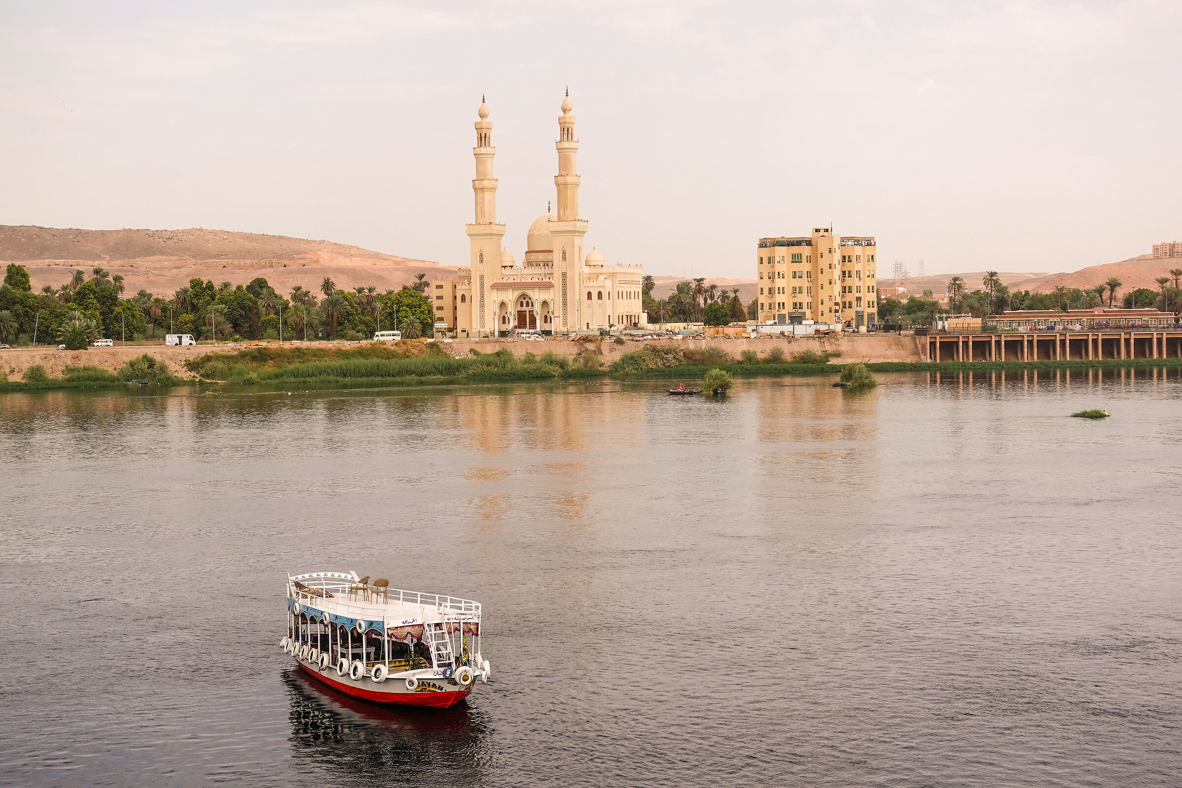 along the Nile...