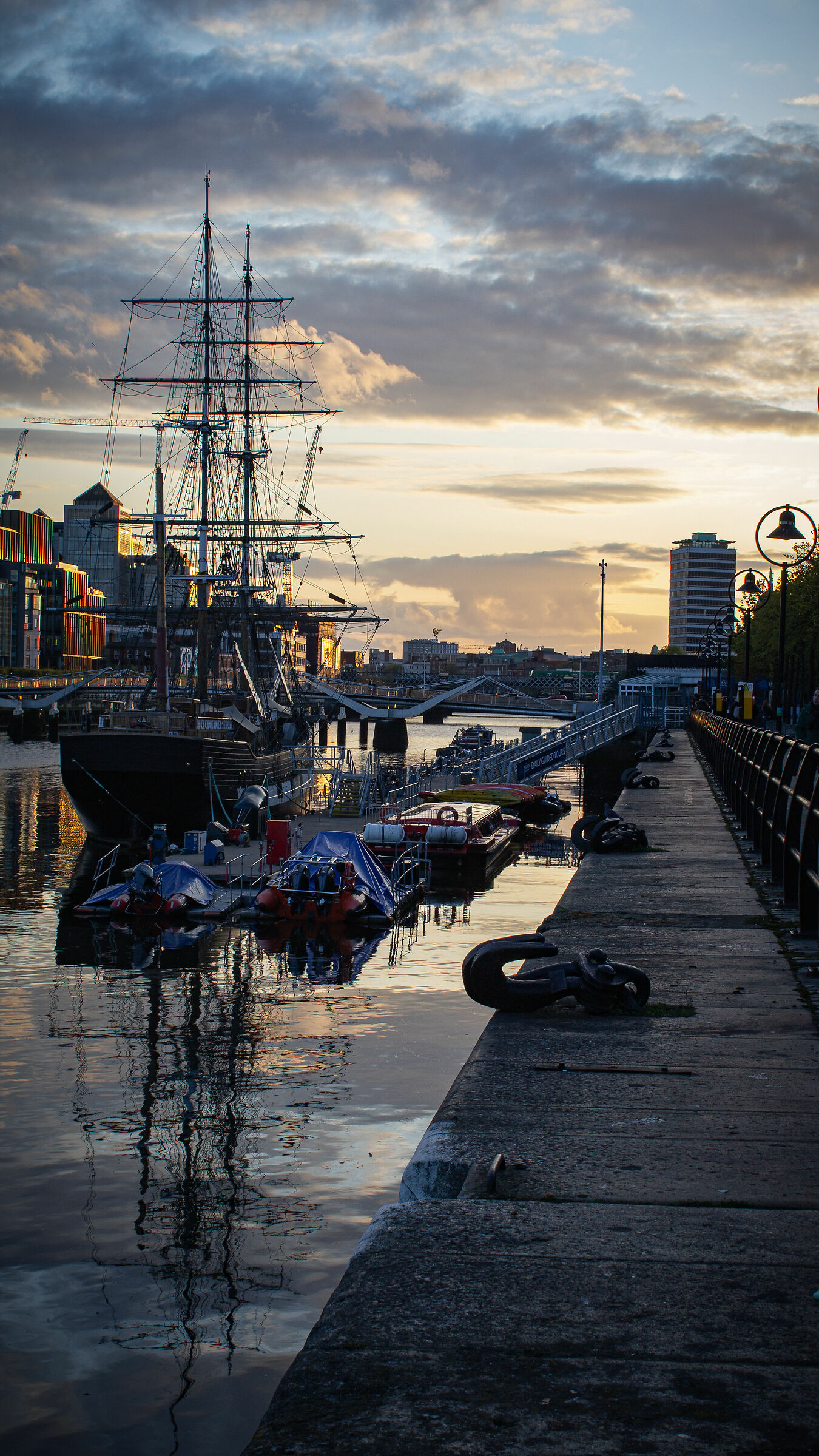 Sunsets in Dublin...