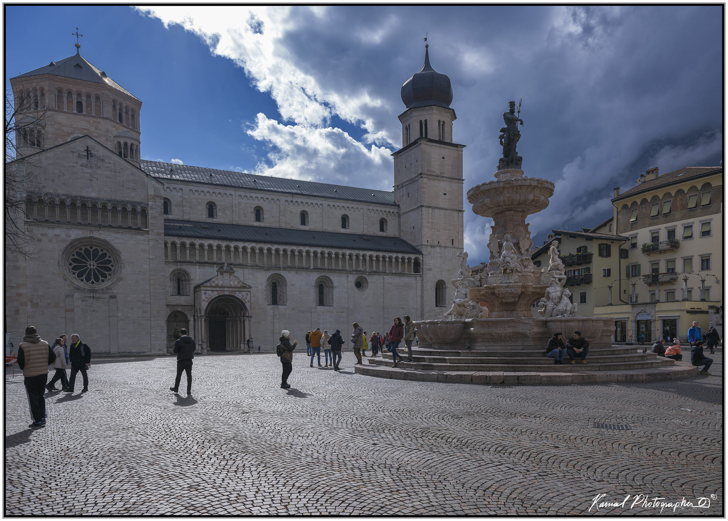 The Cathedral of San Vigilio in Trento...