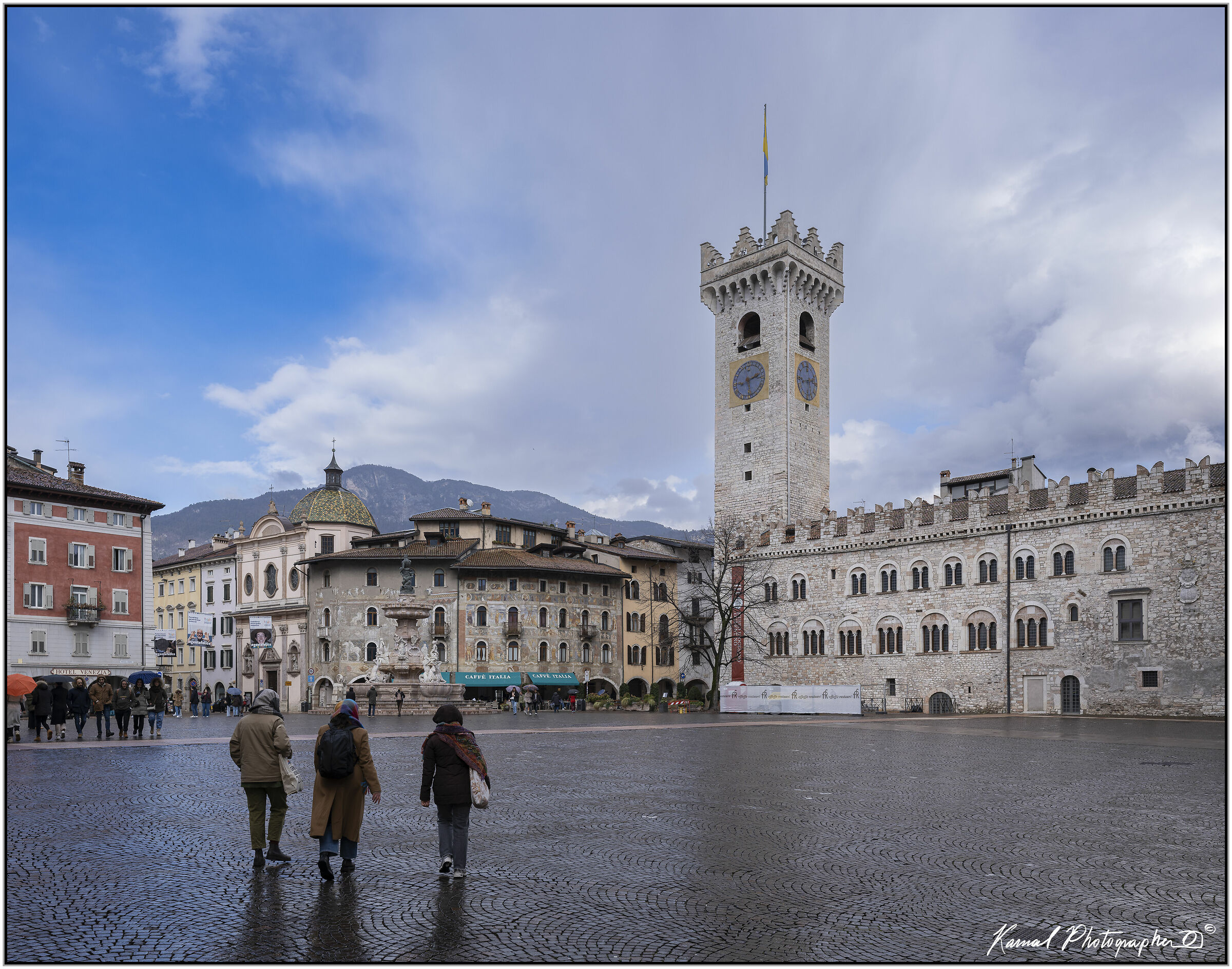Piazza del Duomo in Trento...