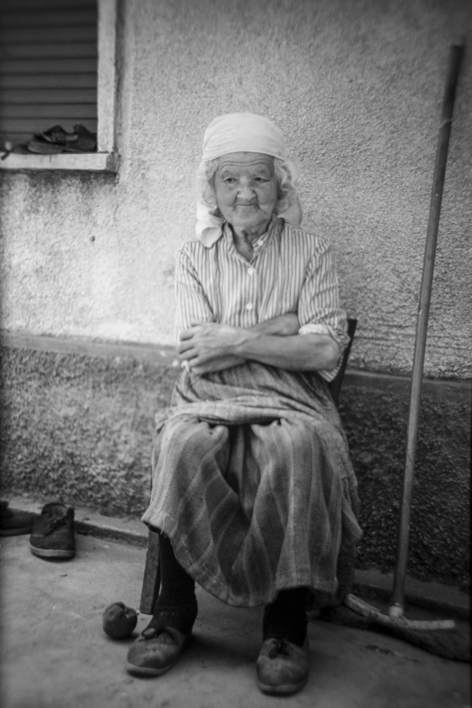Calabrian peasant woman...