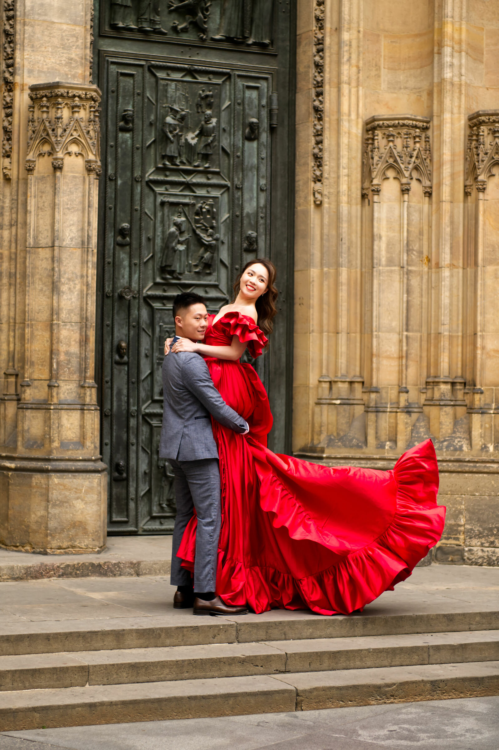 Newlyweds in Prague...