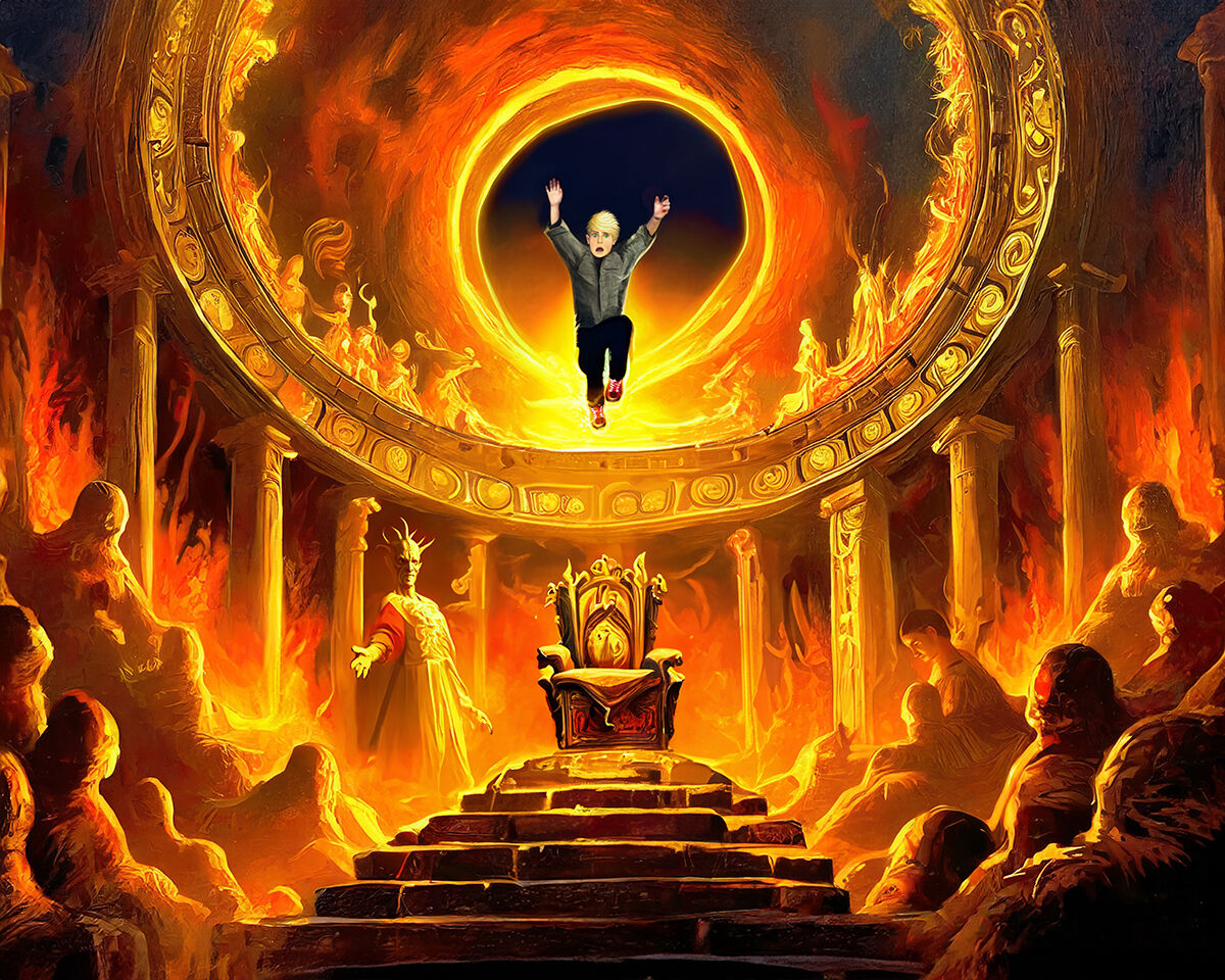 "Throne of Temptation: Hell Trap" ...