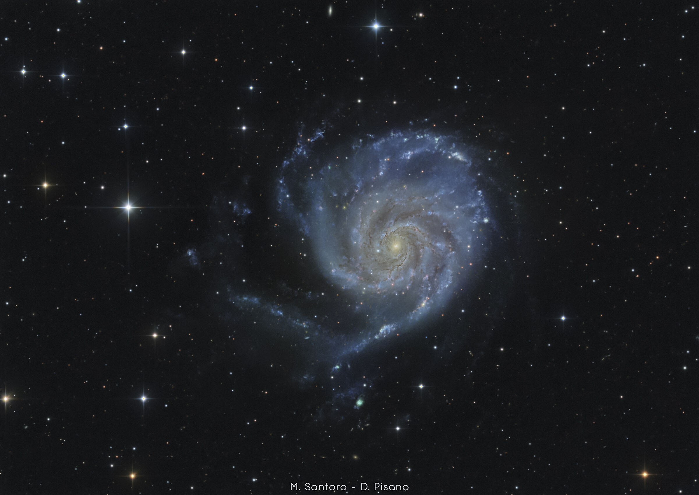 Messier 101 - The Pinwheel Galaxy...
