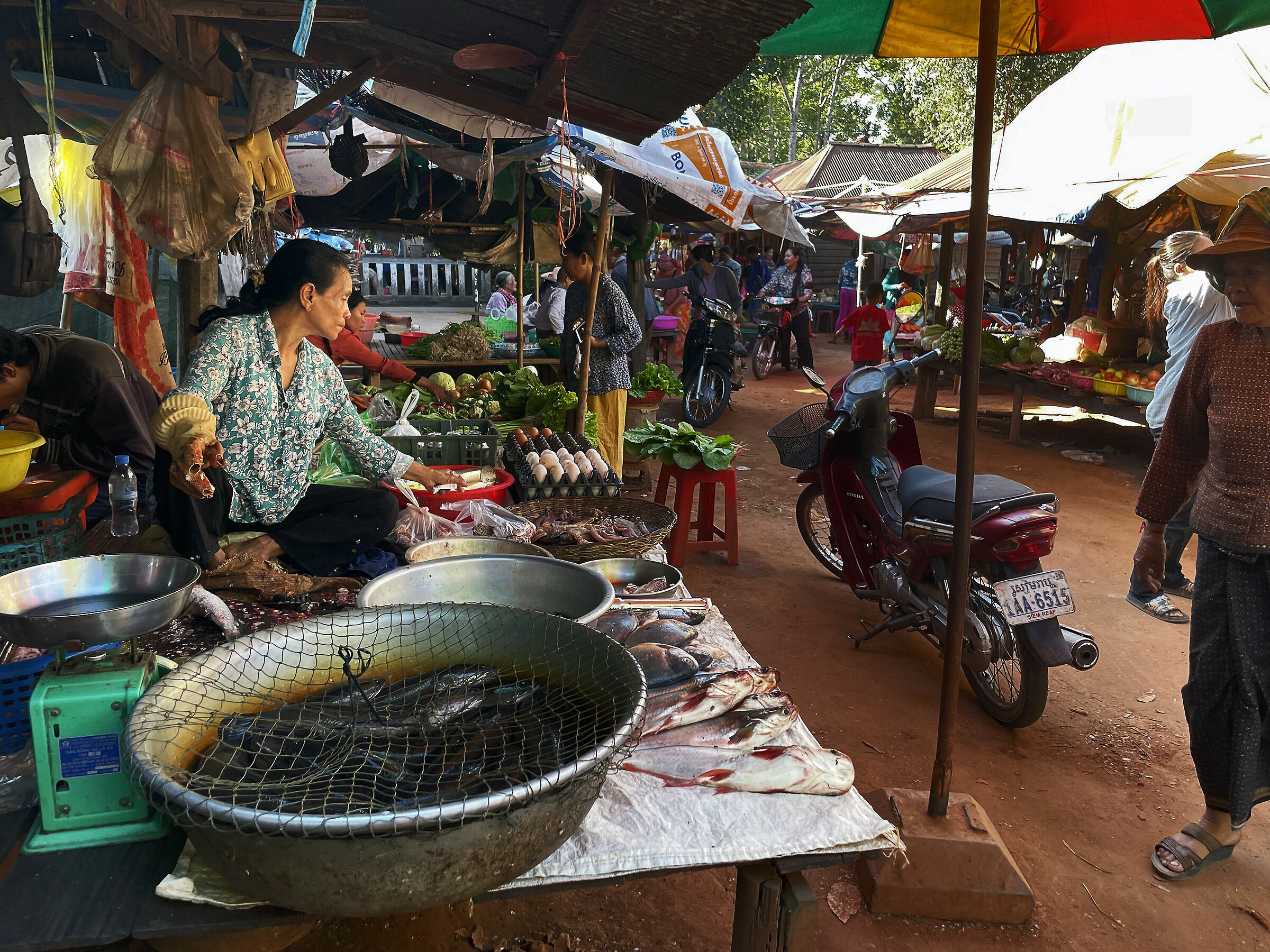 Cambodian Countryside Market...